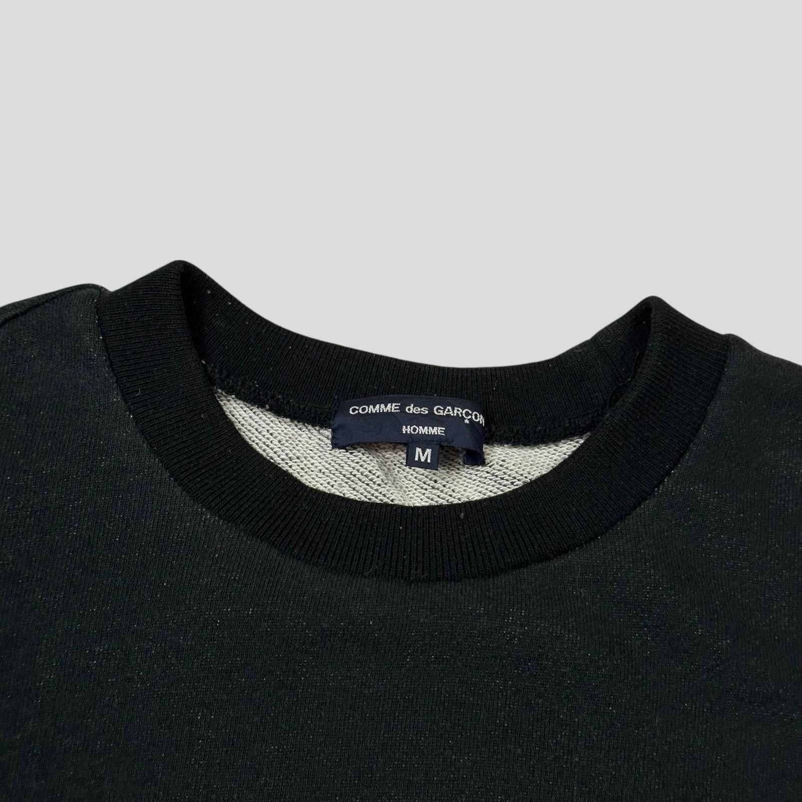Comme des Garcons Comme Des Garçons Homme 2007 Wool Panelled Sweatshirt - M/L Size US M / EU 48-50 / 2 - 5 Thumbnail