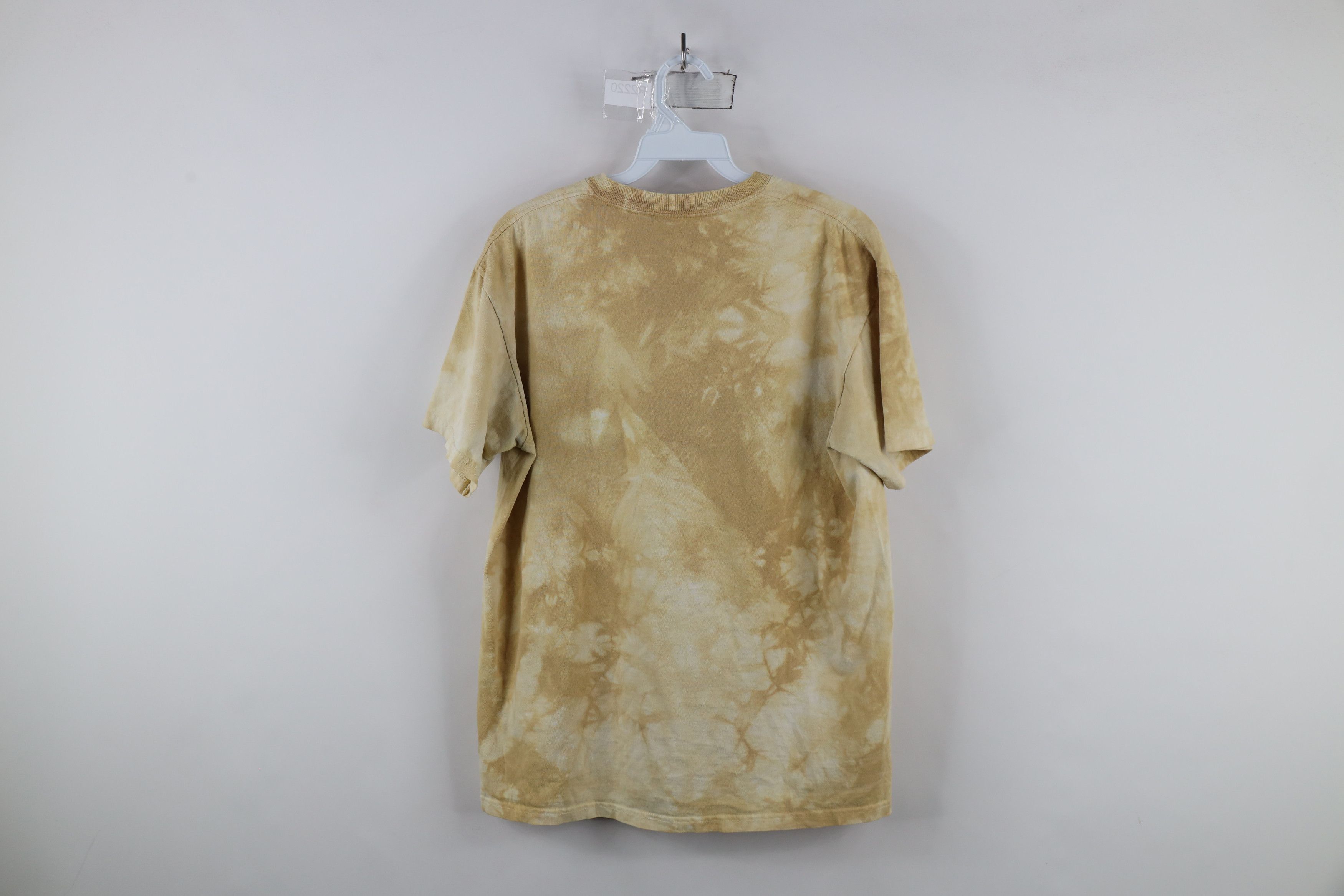 Vintage Vintage 90s Streetwear Kitten Acid Wash T-Shirt Beige Size M / US 6-8 / IT 42-44 - 12 Thumbnail