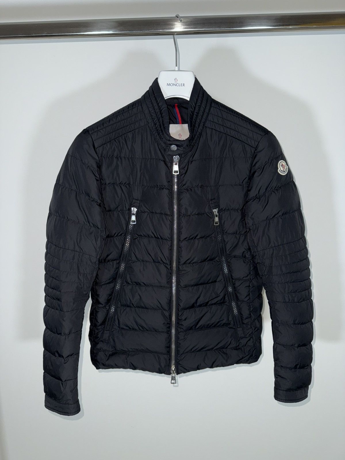 Moncler Moncler Men’s Jacket Amiot Size 1 (S) Black Size US S / EU 44-46 / 1 - 1 Thumbnail