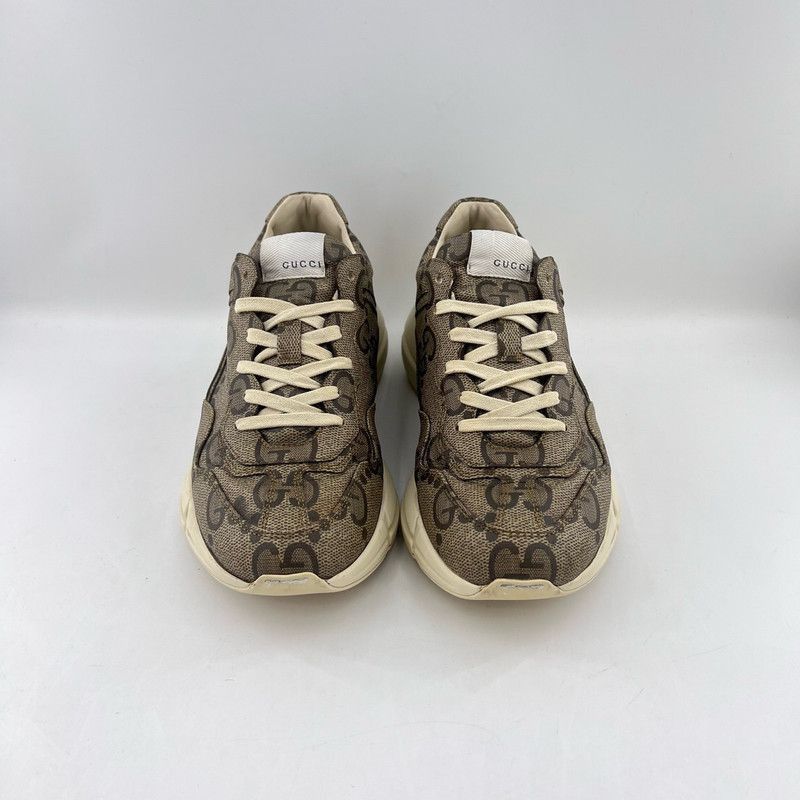 Gucci Gucci Rhyton Retro Low Top Sneakers for Men - Size US 8 / EU 41 - 2 Thumbnail