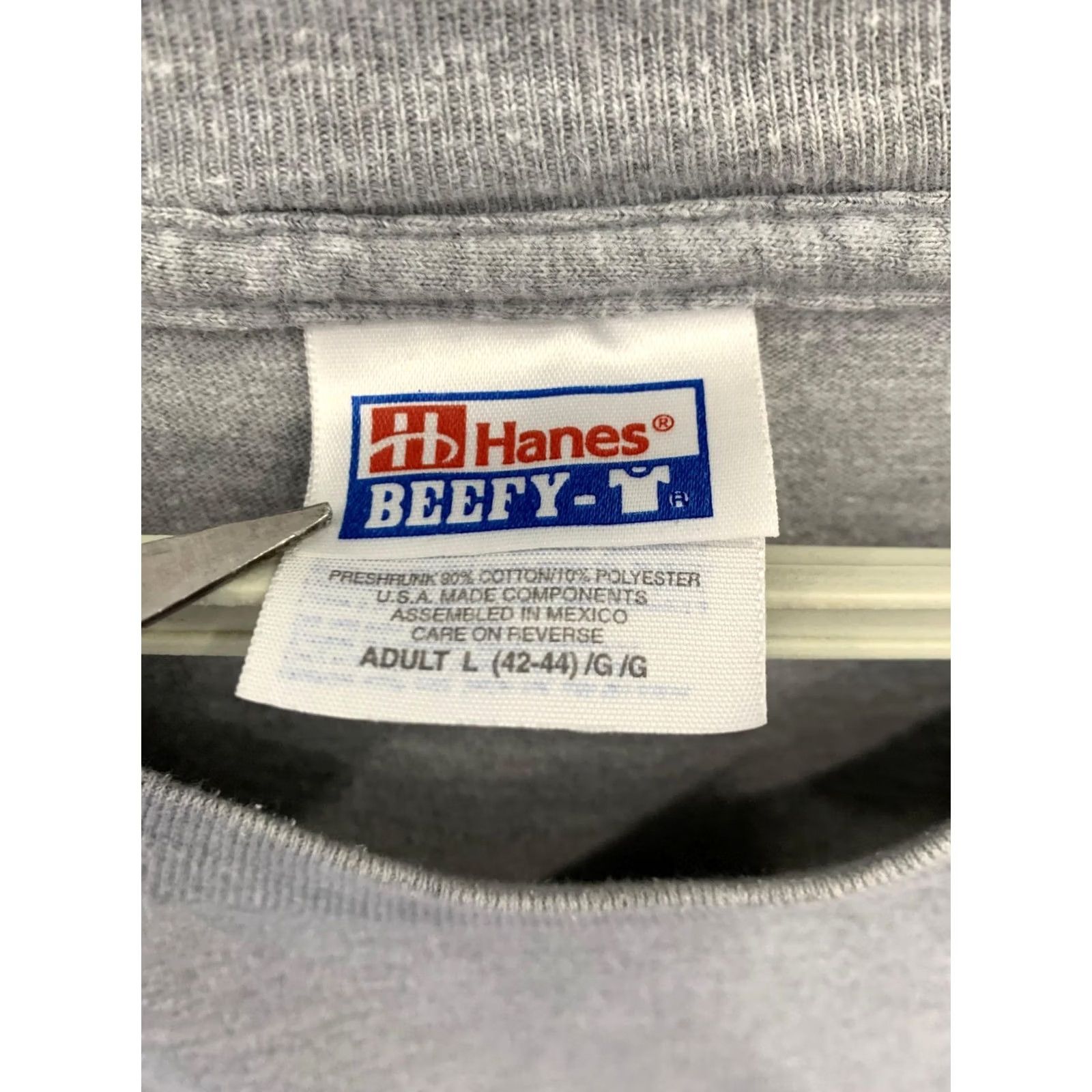 Hanes VINTAGE IBM VisualAge Smalltalk Tech Shirt Think Small Hanes Beefy-T Large Gray 90s Mens T-Shirt Size US L / EU 52-54 / 3 - 3 Thumbnail