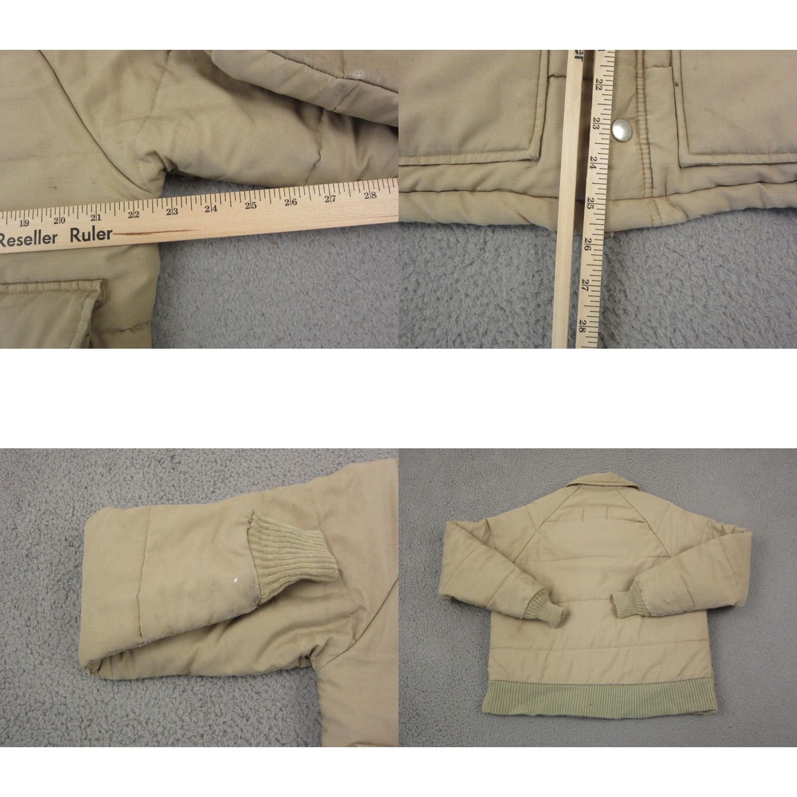 Vintage VINTAGE Waterworks Jacket Mens M Brown Quilted Nylon Zip Full Zip 80s 90s Biker Motorcycle Workwear Canvas Solid Size US M / EU 48-50 / 2 - 10 Thumbnail