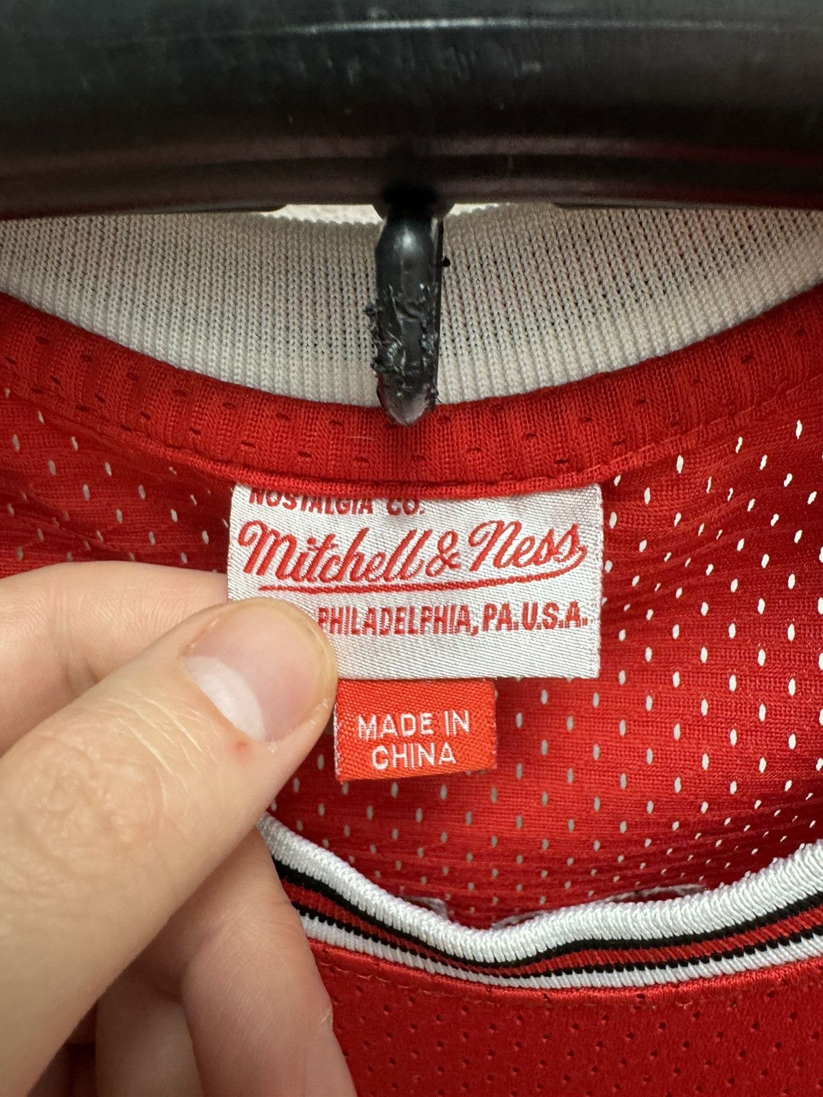NBA Rodman 91 nba vintage jersey Chicago bulls mitchell & ness L Size US L / EU 52-54 / 3 - 8 Thumbnail