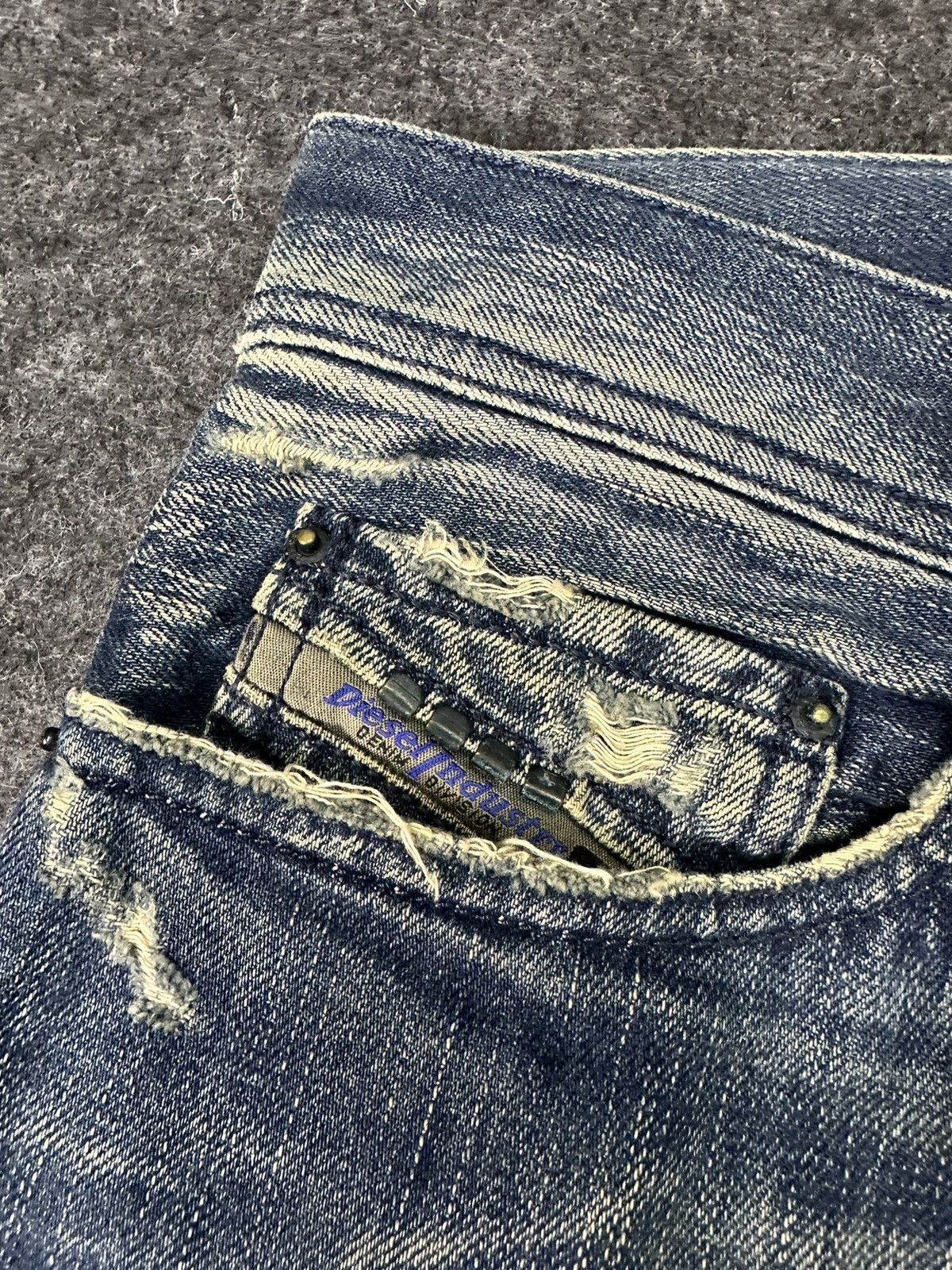 Diesel Diesel Industry Safado Rust Washed Denim 32x32 D729 Size US 32 / EU 48 - 13 Thumbnail