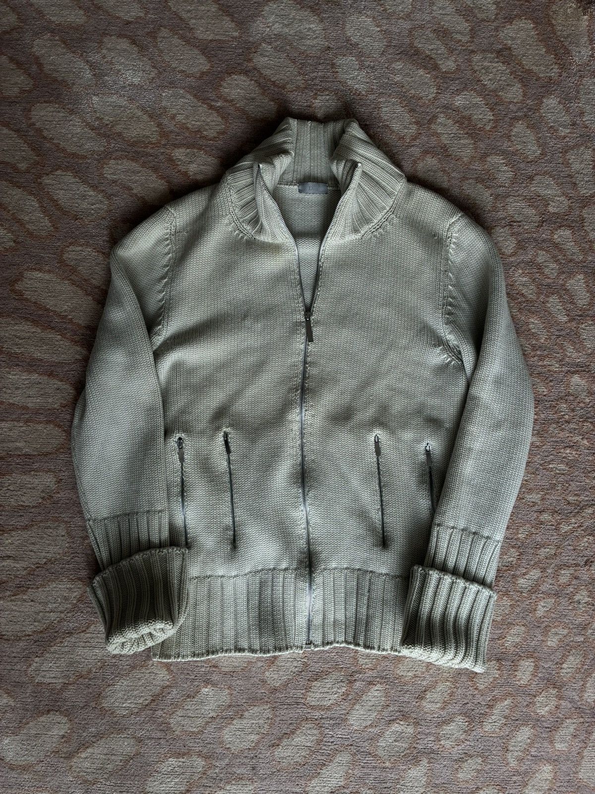 Dior AW02 DIOR HOMME DRIVERS KNIT Size US L / EU 52-54 / 3 - 1 Thumbnail