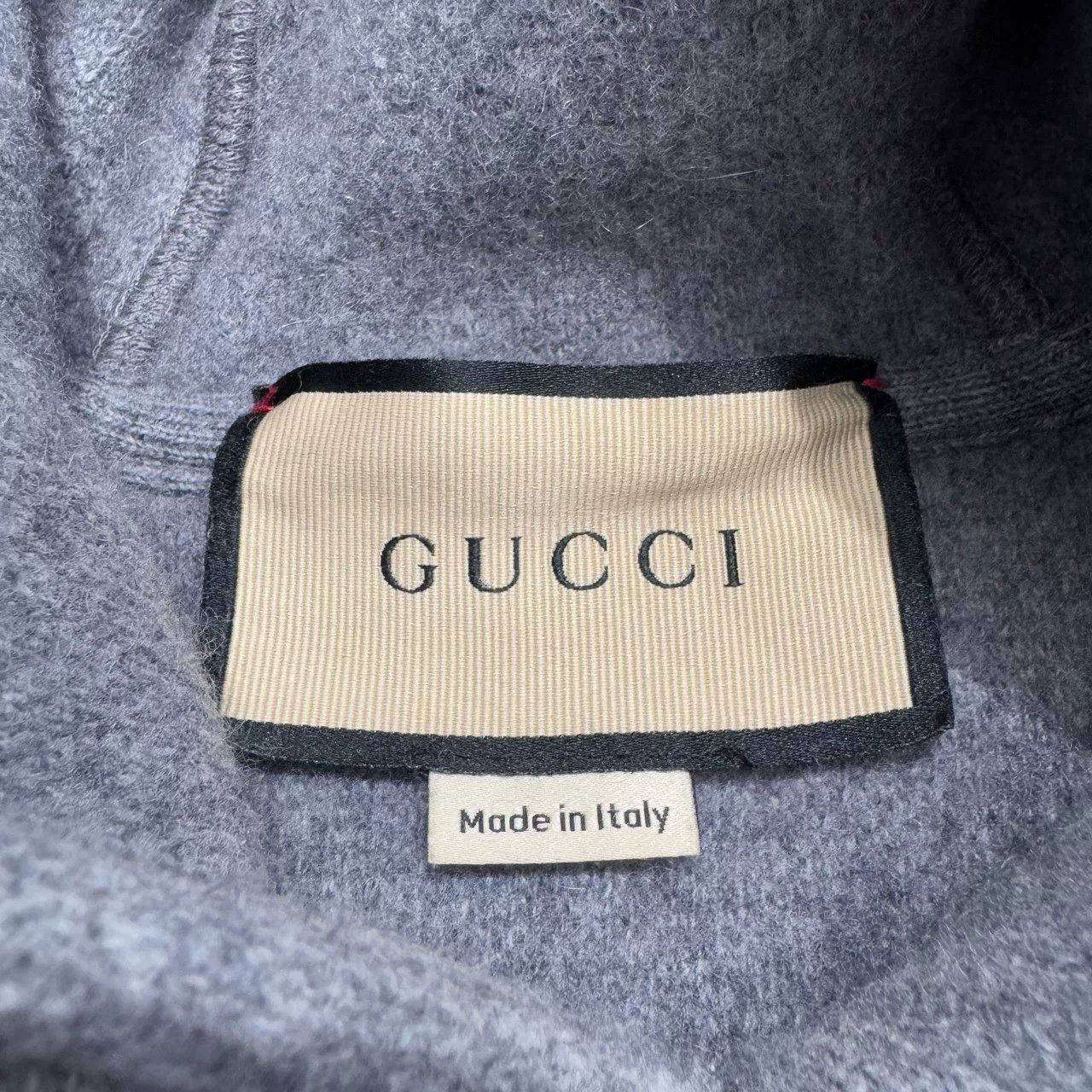 Gucci gucci gray hooded sweatshirt with stripes. Size US XL / EU 56 / 4 - 3 Thumbnail