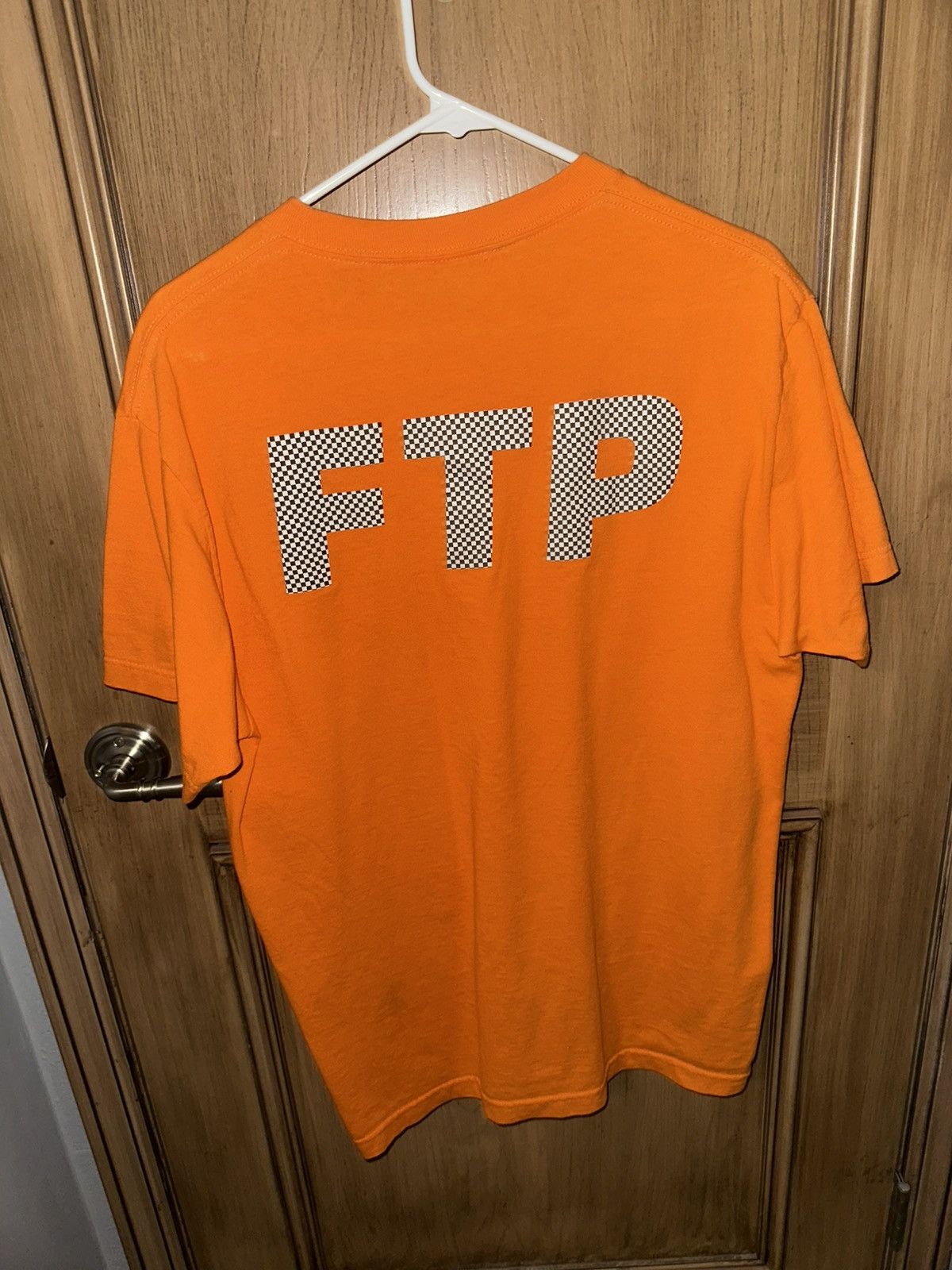 Fuck The Population FTP Checkered Logo Tee Size US L / EU 52-54 / 3 - 3 Thumbnail