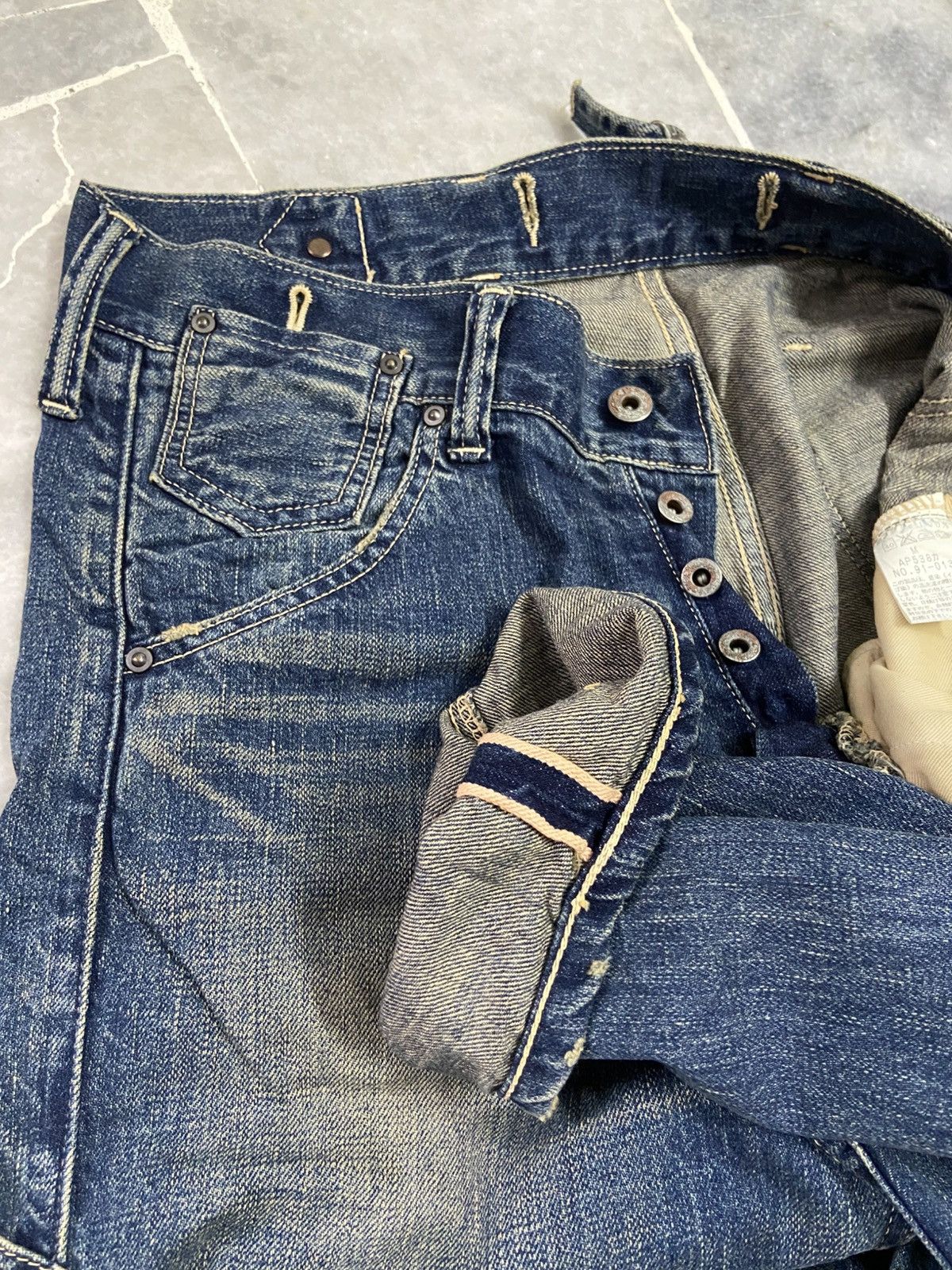 Japanese Brand × Jean × Johnbull john bull jeans Selvedge pants Size US 32 / EU 48 - 8 Thumbnail