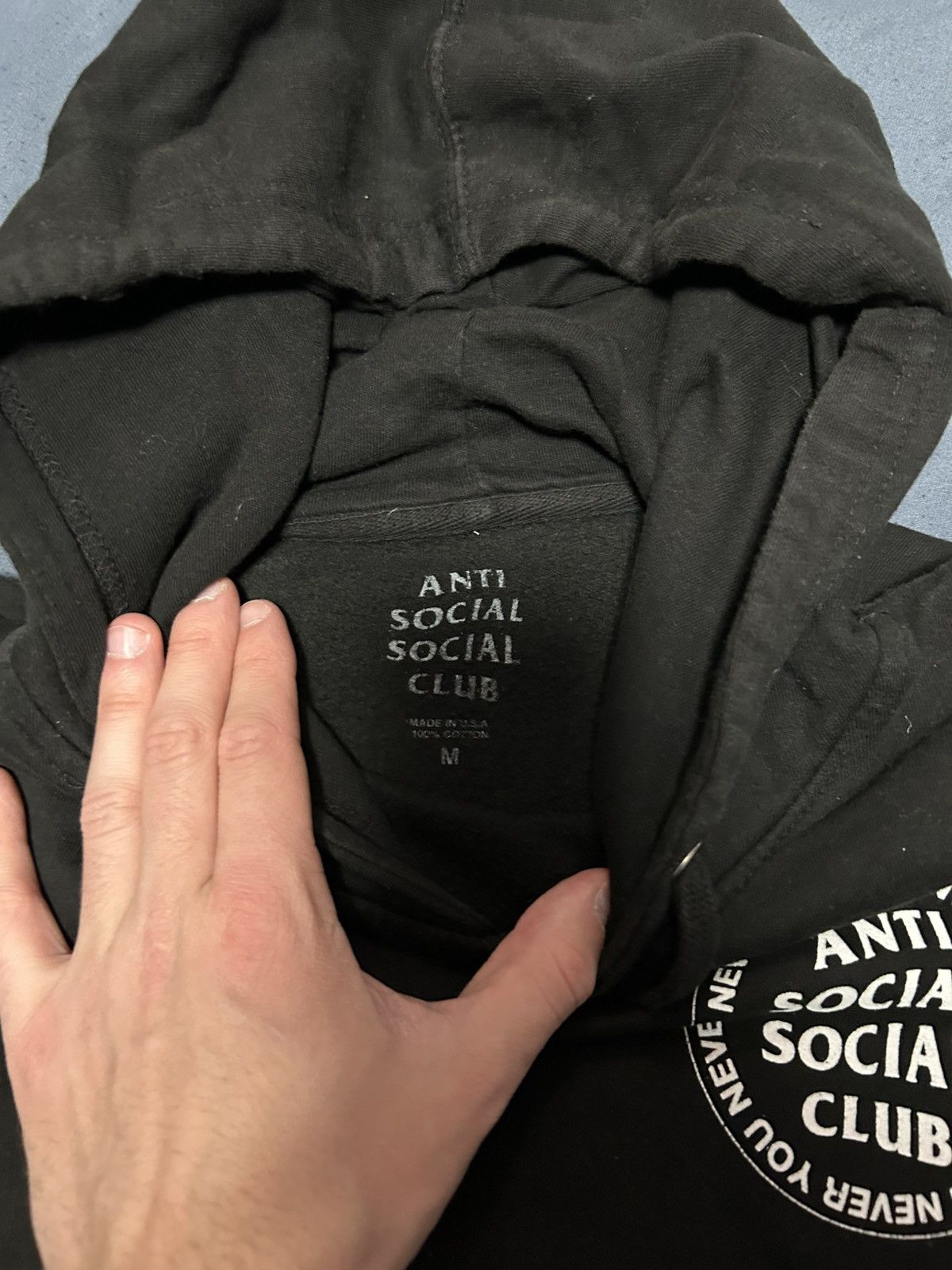 Anti Social Social Club Anti social social club hoodie Size US M / EU 48-50 / 2 - 3 Thumbnail