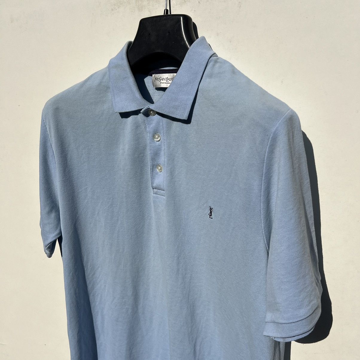 Vintage × Yves Saint Laurent Yves Saint Laurent polo Size US L / EU 52-54 / 3 - 2 Thumbnail
