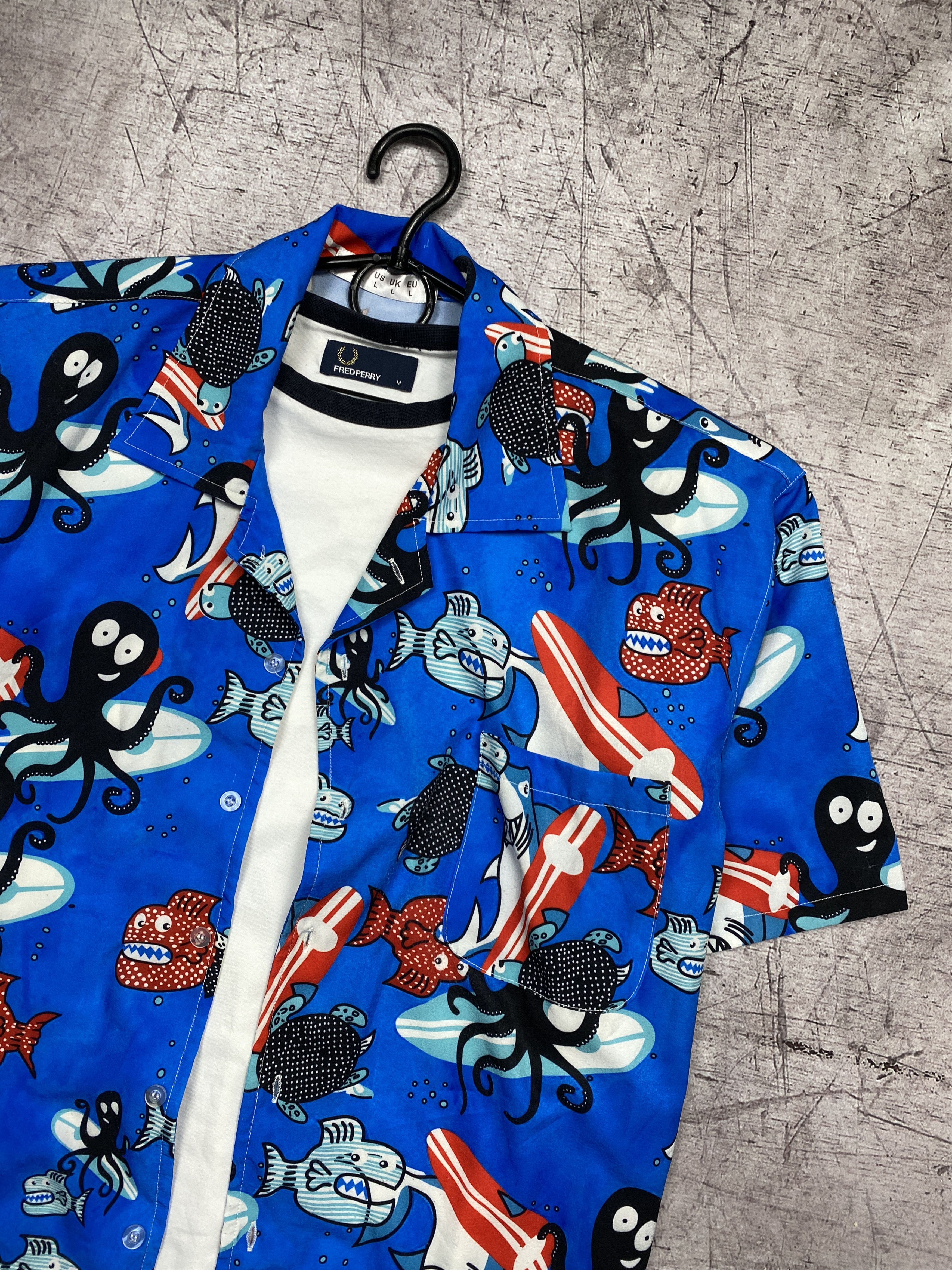 Other Hawaiian Short Sleeve Mens Shirt Size US L / EU 52-54 / 3 - 2 Thumbnail