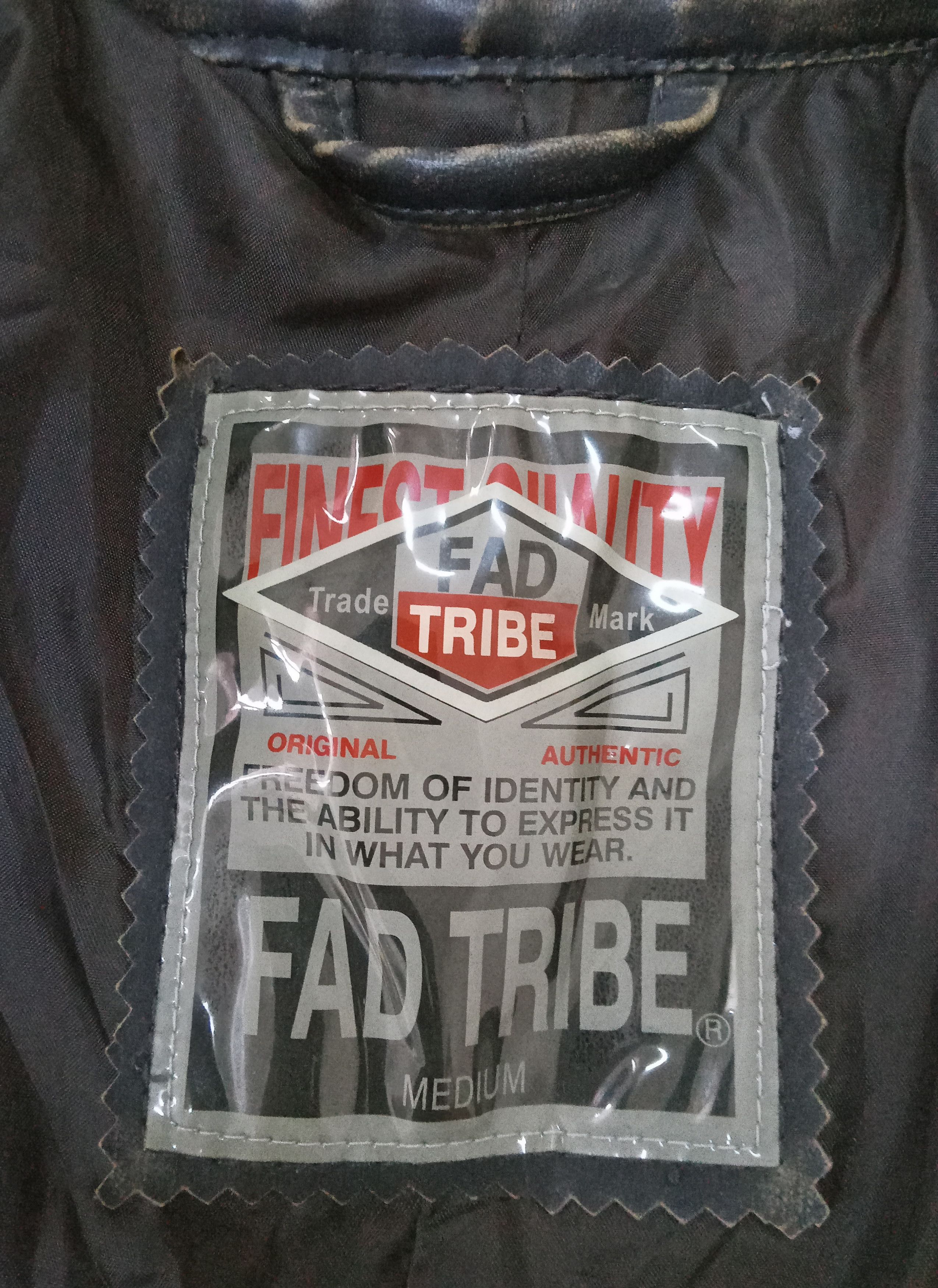 Fad Three × Japanese Brand Fad Tribe Polyester Rare Blazer Size US M / EU 48-50 / 2 - 3 Thumbnail