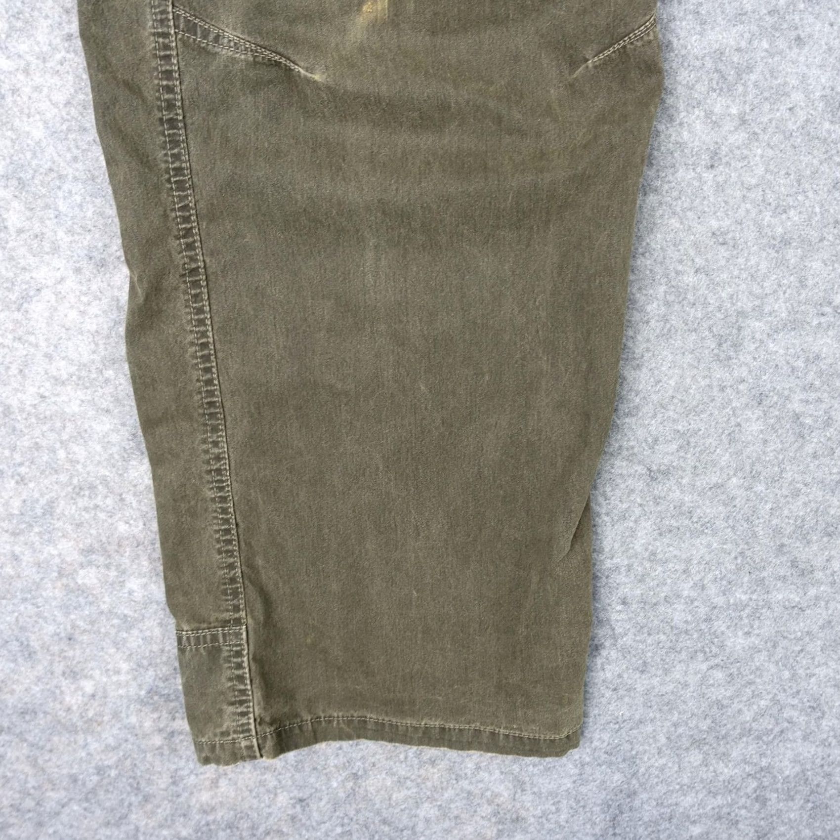 Vintage Kuhl Revolvr Pants Mens 34x32 Canvas Workwear Carpenter 5-Pocket Brown Regular Size US 34 / EU 50 - 6 Thumbnail
