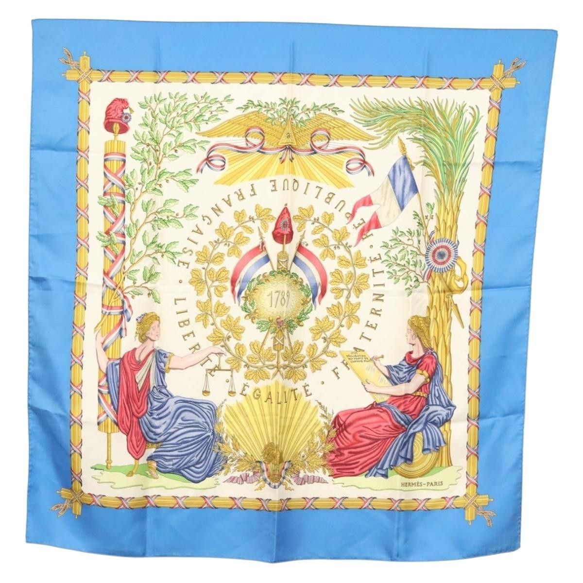 Hermes Hermes Carré 90 Silk multicolor Size ONE SIZE - 1 Thumbnail