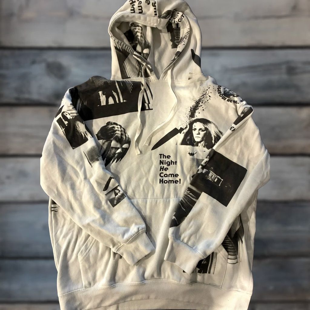 Gloverall michael myers all over print hoodie mens large L Multicolor Hooded Pullover Size US L / EU 52-54 / 3 - 1 Thumbnail
