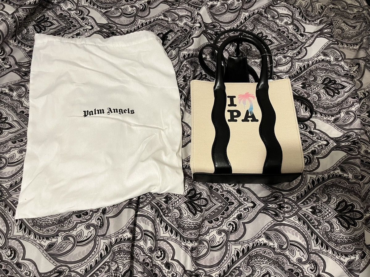 Palm Angels Palm Angels “I PA” Tote – Brand New w/ Dust Bag – Size ONE SIZE - 1 Thumbnail