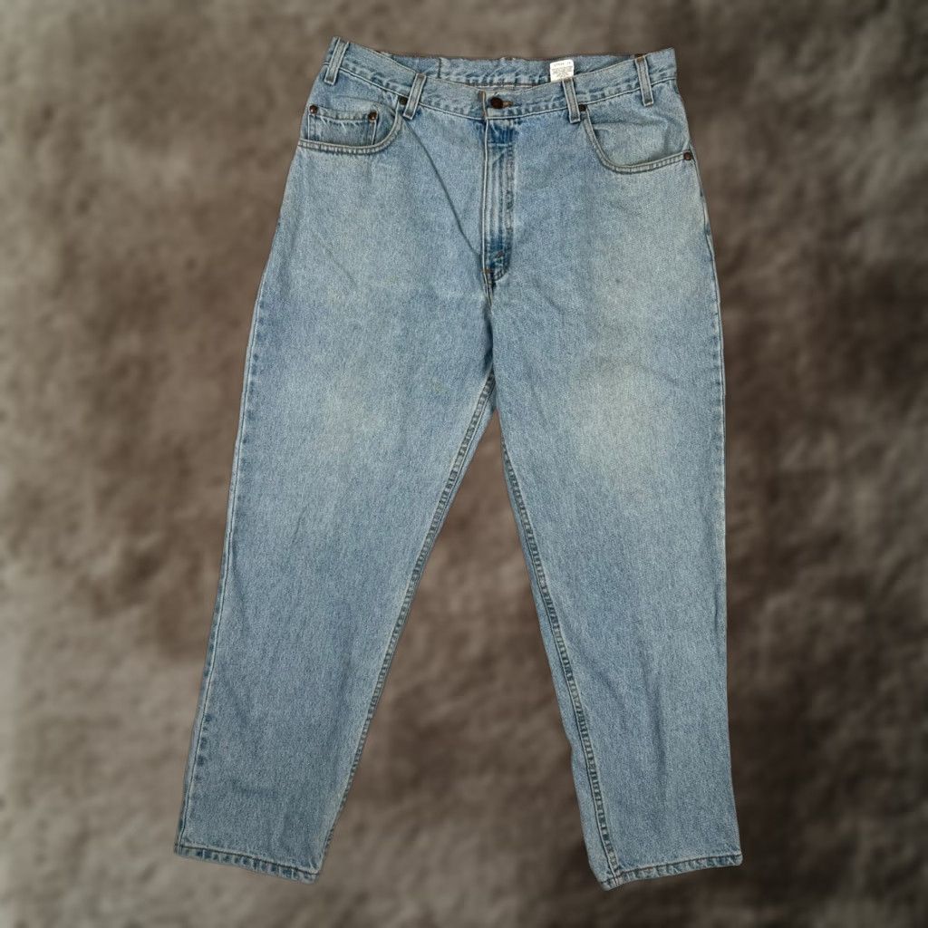 Levi's VINTAGE Levi’s 545 Jeans Men Regular Denim 90s USA 40x32 Blue Straight READ Size US 40 / EU 56 - 1 Thumbnail