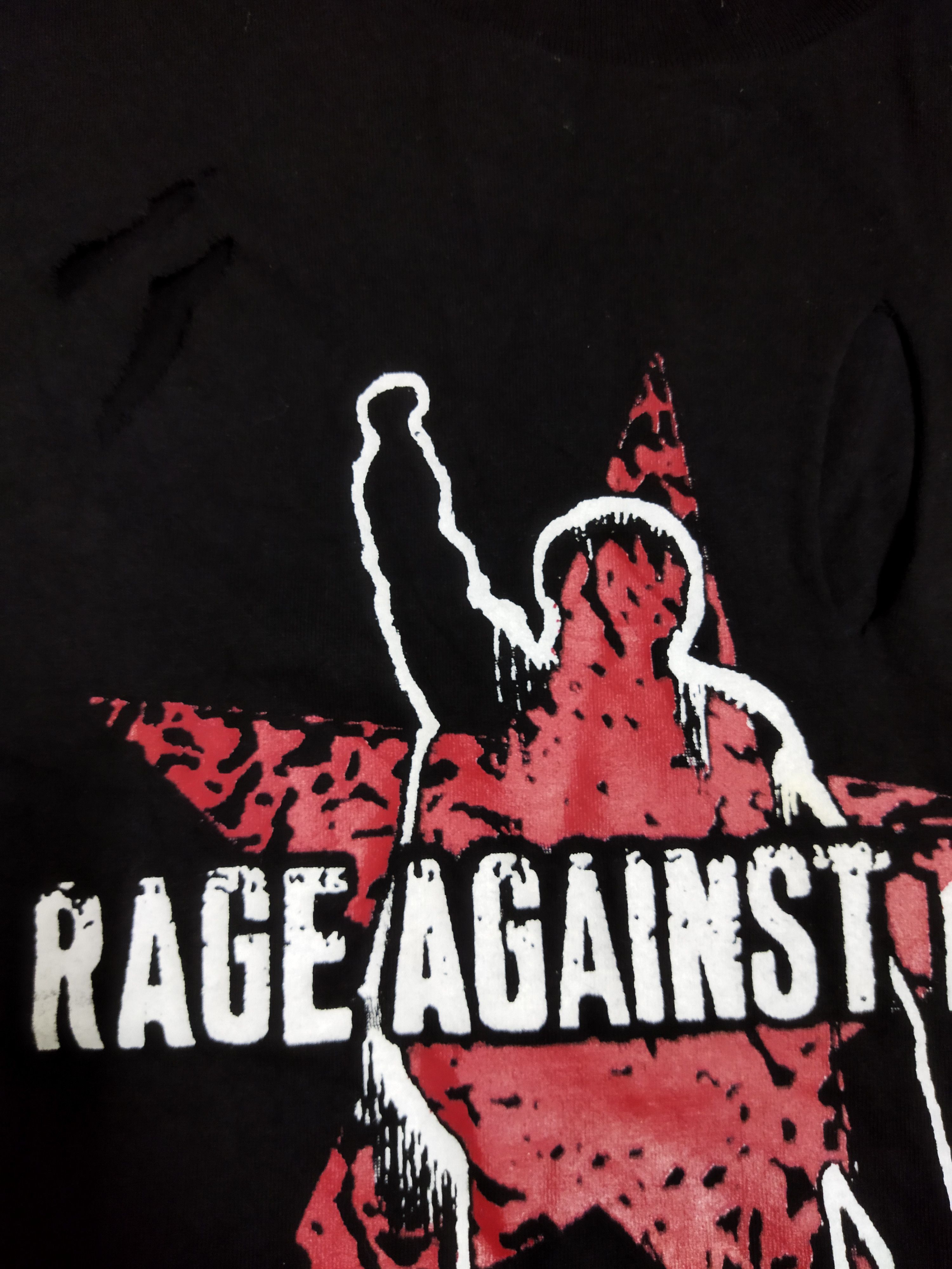 Band Tees × Rage Against The Machine Distressed Rage Against The Machine Tee Size US S / EU 44-46 / 1 - 4 Thumbnail