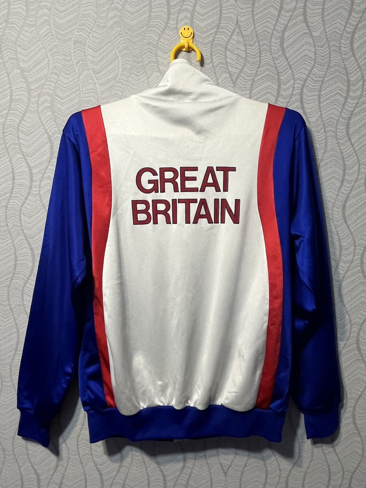 Nike × Vintage Vintage 80s Nike Atletics Track Jacket Team Great Britain Size US M / EU 48-50 / 2 - 2 Thumbnail