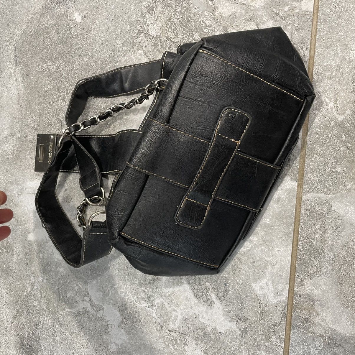 Japanese Brand × Jimmy Choo Jimmy Choo y2k Backpack bag luxury cyber punk chrome goth Size ONE SIZE - 8 Thumbnail