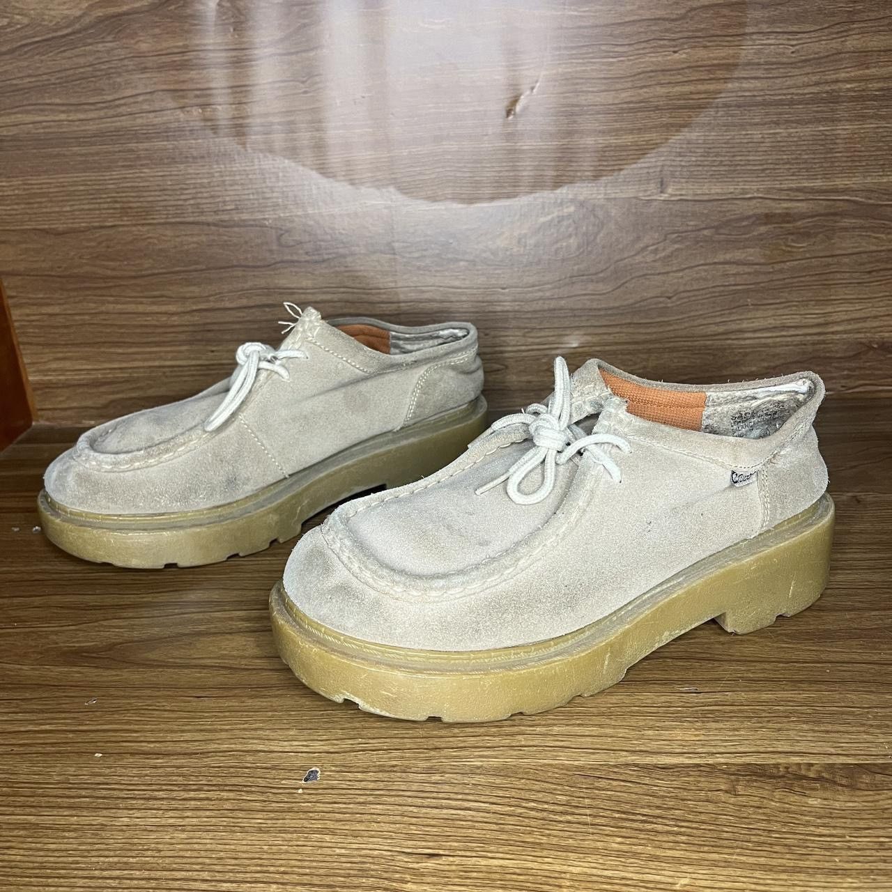 Other Vintage Y2k Mudd Sara chunky Suede Platform Lug Size US 7.5 / IT 37.5 - 1 Thumbnail