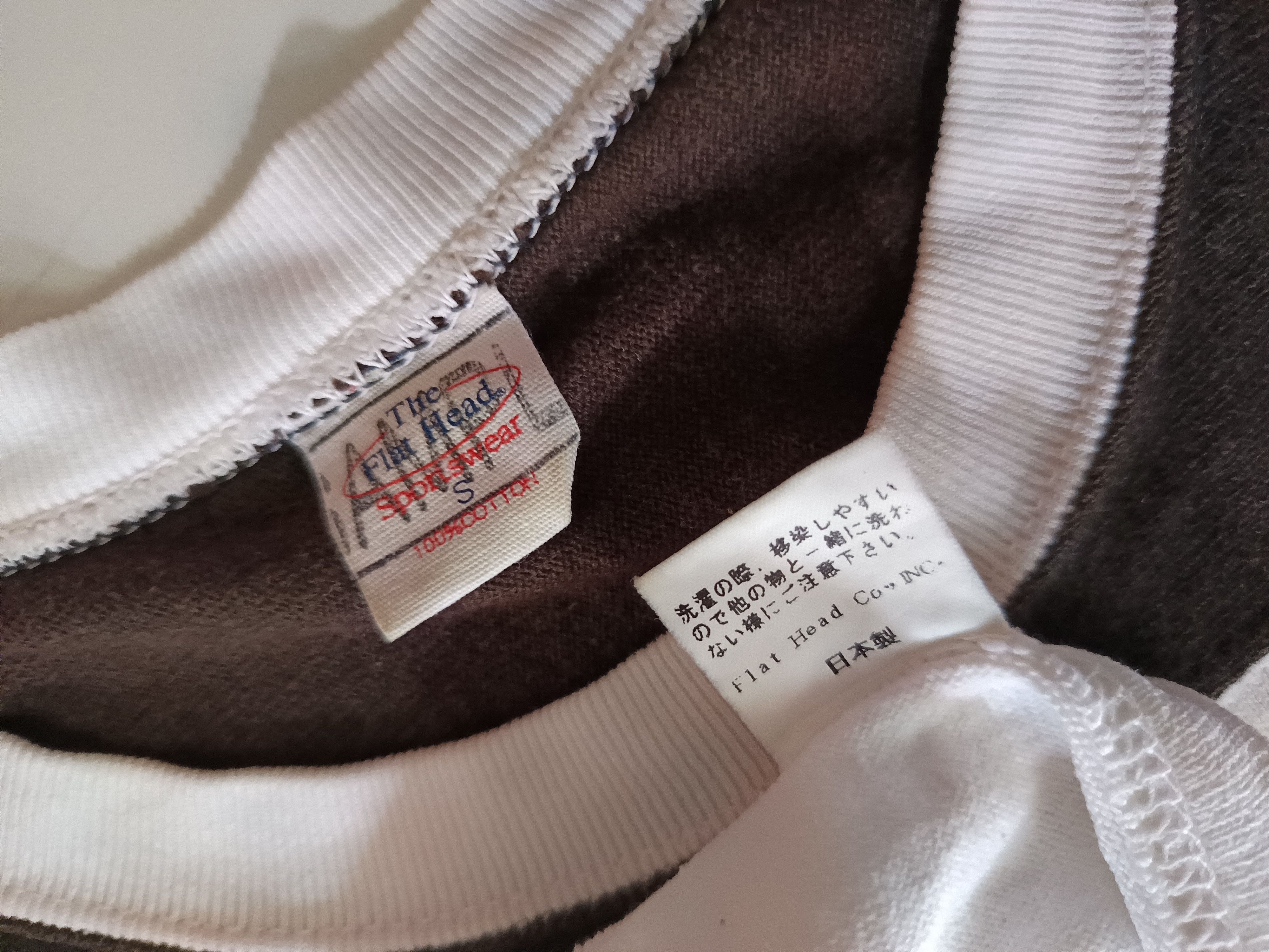 Japanese Brand × The Flat Head × Vintage The flathead sample tee Size US S / EU 44-46 / 1 - 5 Thumbnail