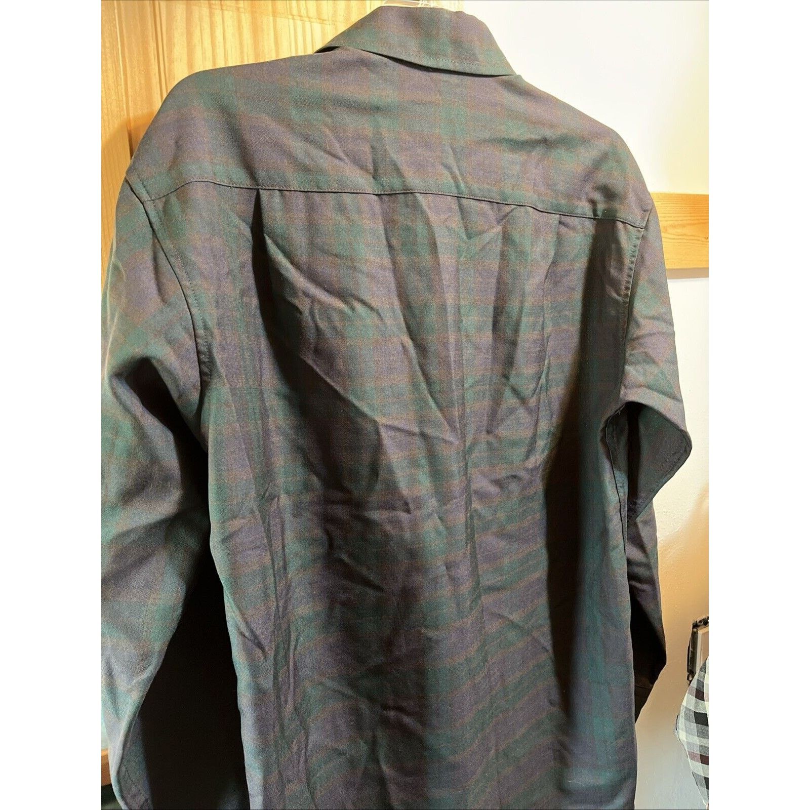 Pendleton Pendleton Black Watch Tartan Green Plaid Men’s Shirt S Wool Size US S / EU 44-46 / 1 - 10 Thumbnail