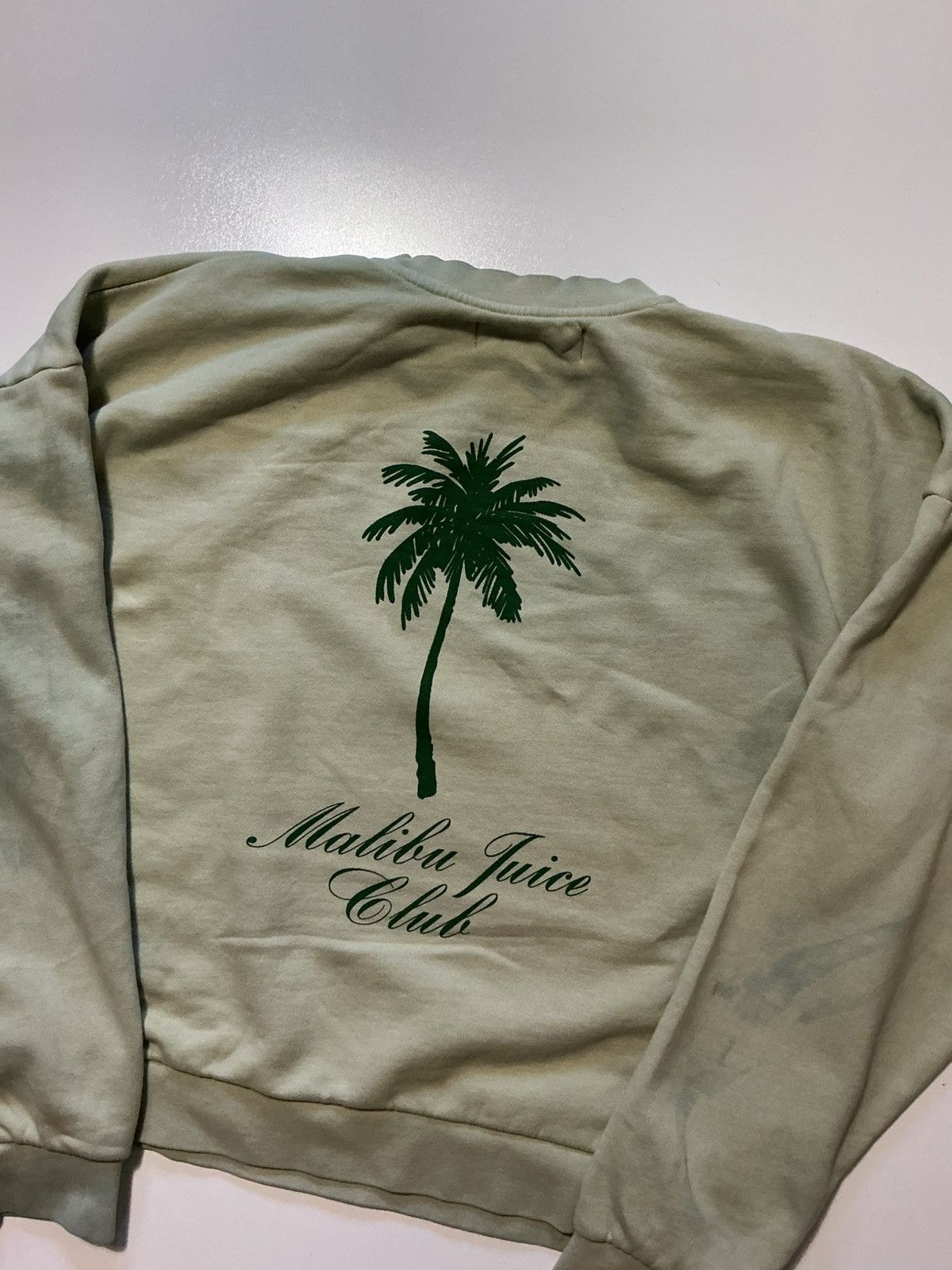 Other Malibu Juice Club Crosscreek Honeydew Palm Tree Sweatshirt Size US XL / EU 56 / 4 - 5 Thumbnail