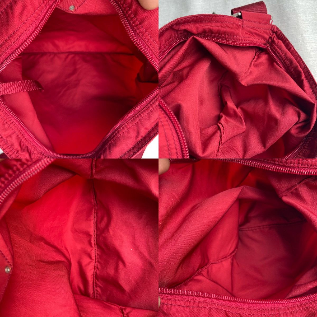 Prada Prada Red Tessuto Triangle Logo Nylon Crossbody Size ONE SIZE - 23 Thumbnail