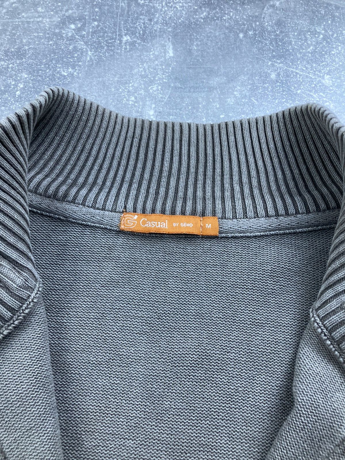Japanese Brand Vintage Avant garde opium knitted khaki sweater Size US L / EU 52-54 / 3 - 8 Thumbnail