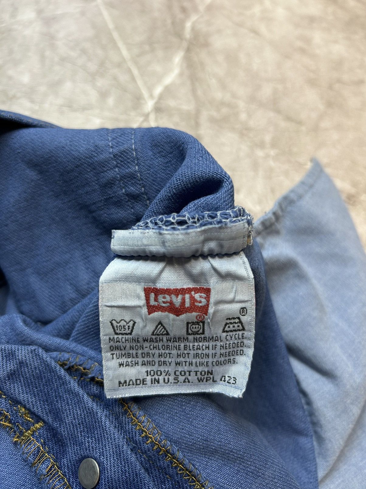 Levi's × Vintage Vintage 90s Levis 501 Denim Jeans Made In USA Size US 31 - 11 Thumbnail