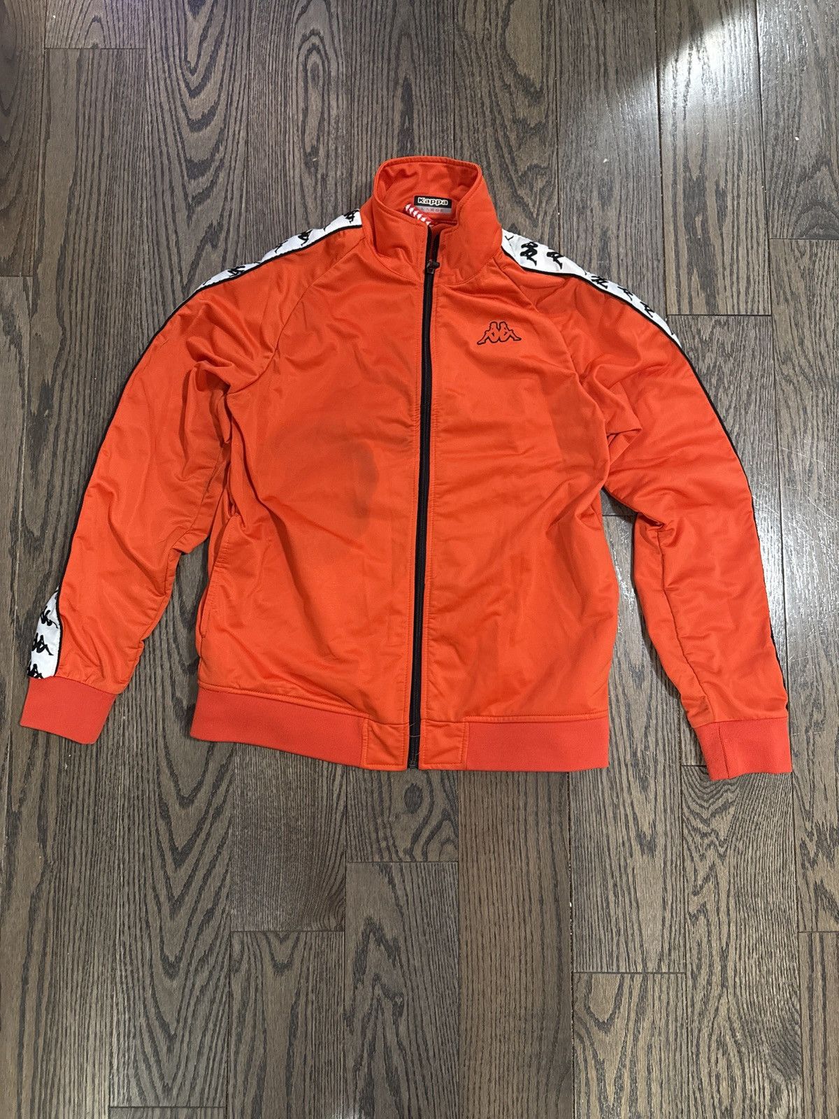 Kappa Kappa Orange Zip-Up Track Jacket Size US L / EU 52-54 / 3 - 1 Thumbnail