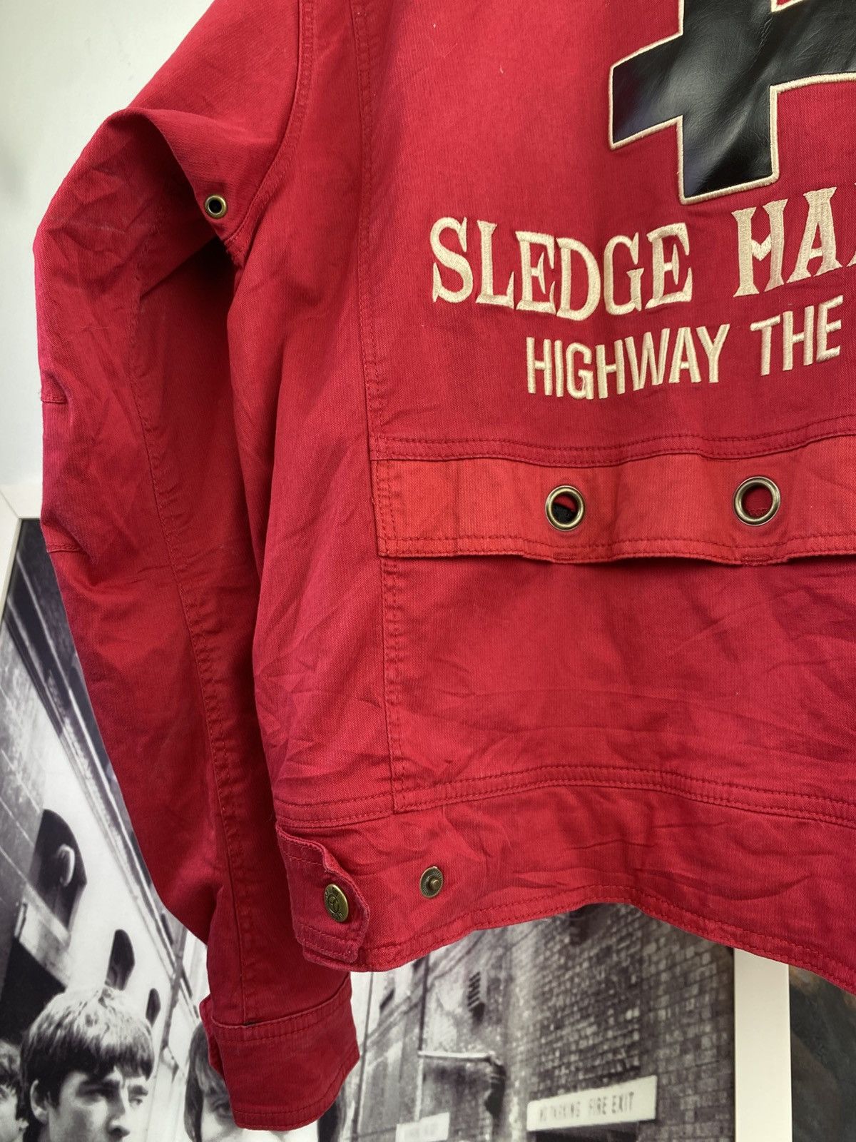 YELLOW CORN 90’s Yellow Corn Sledge Hammer Highway Motorcycle Jacket Size US L / EU 52-54 / 3 - 10 Thumbnail