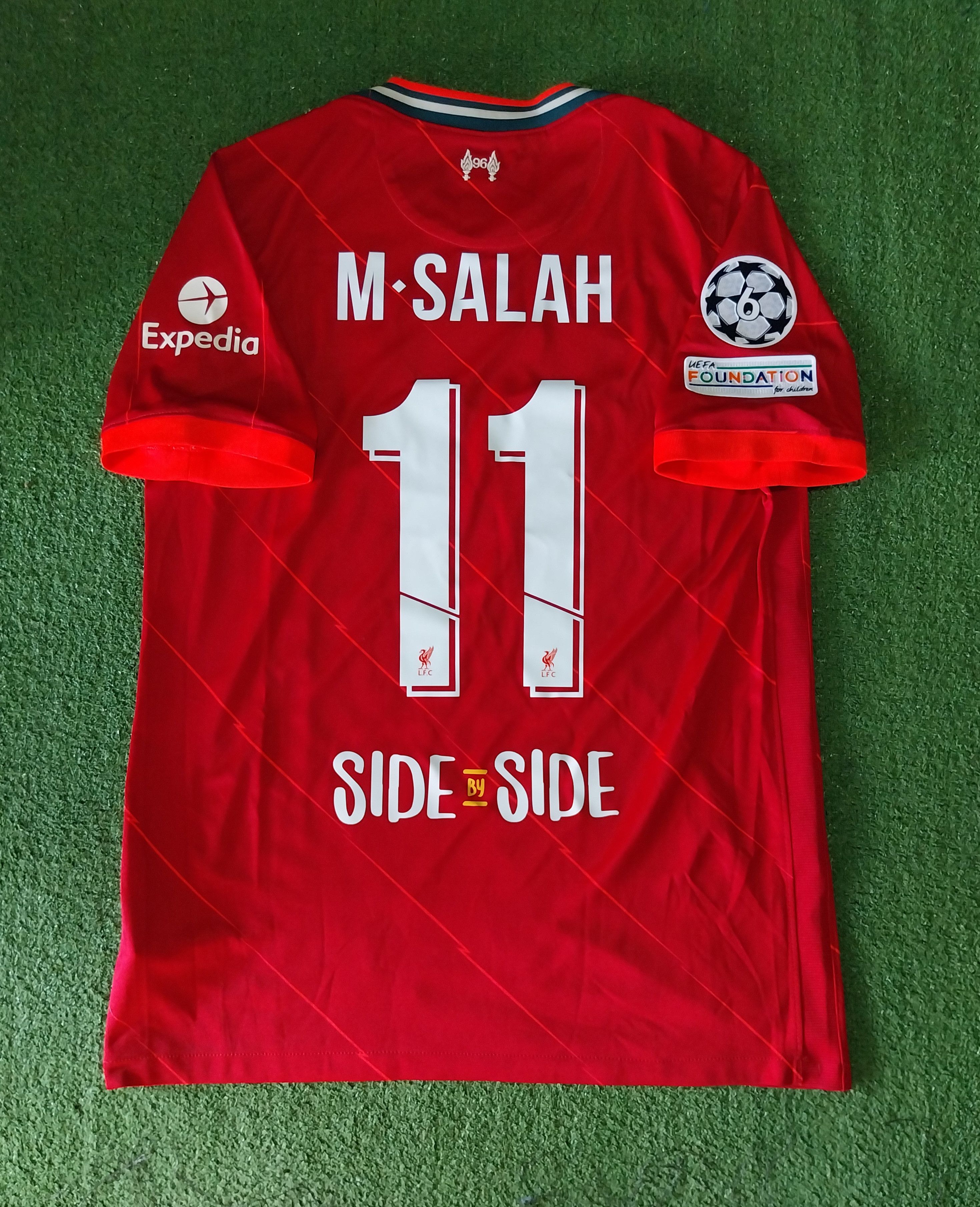 Nike Liverpool home 2021/2022 mo salah jersey football Size US L / EU 52-54 / 3 - 1 Thumbnail