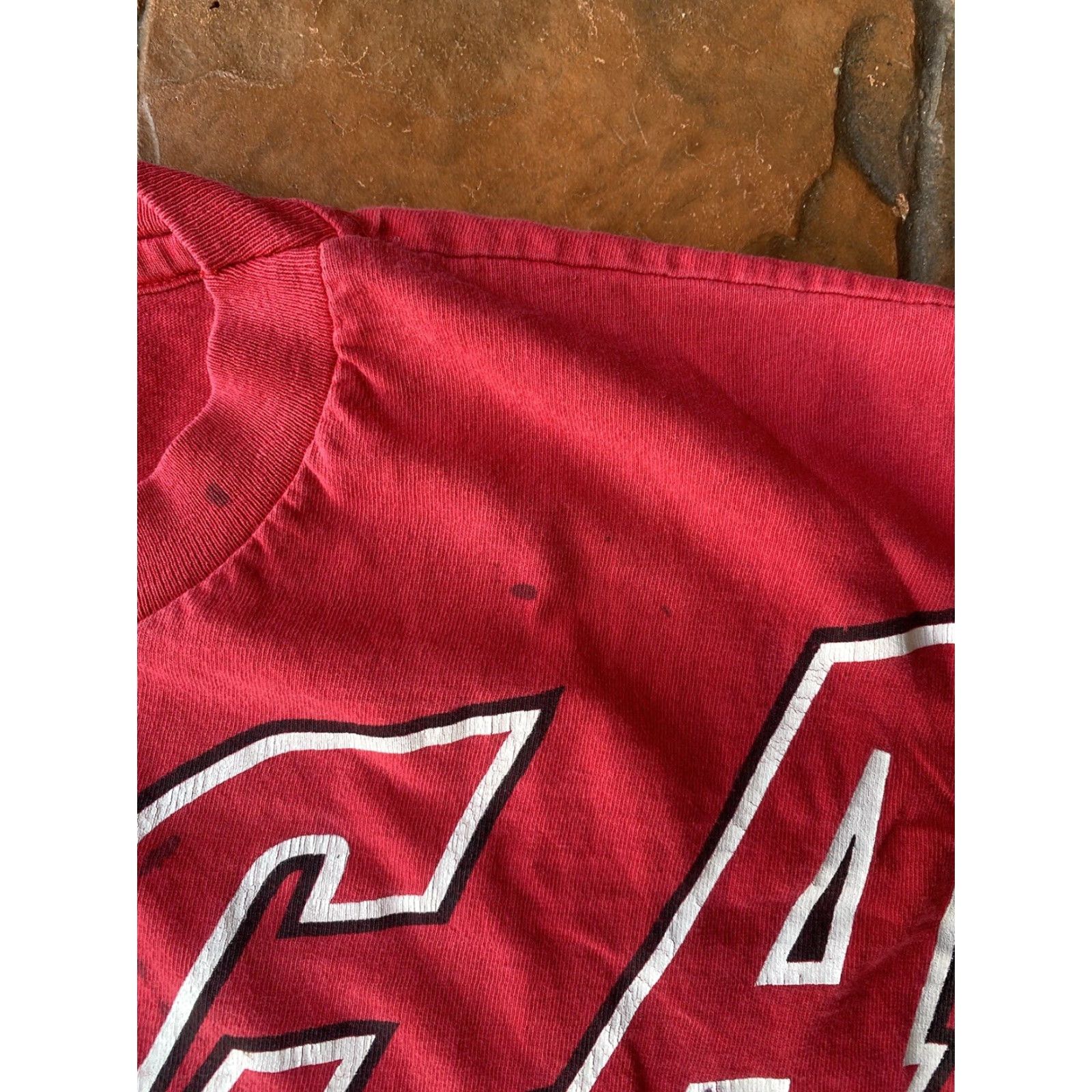 NASCAR VINTAGE Nascar Cafe Racing Orlando T-Shirt L Mens Red 90s Double-Sided Short Sleeve Crew Neck Logo Size US L / EU 52-54 / 3 - 4 Thumbnail