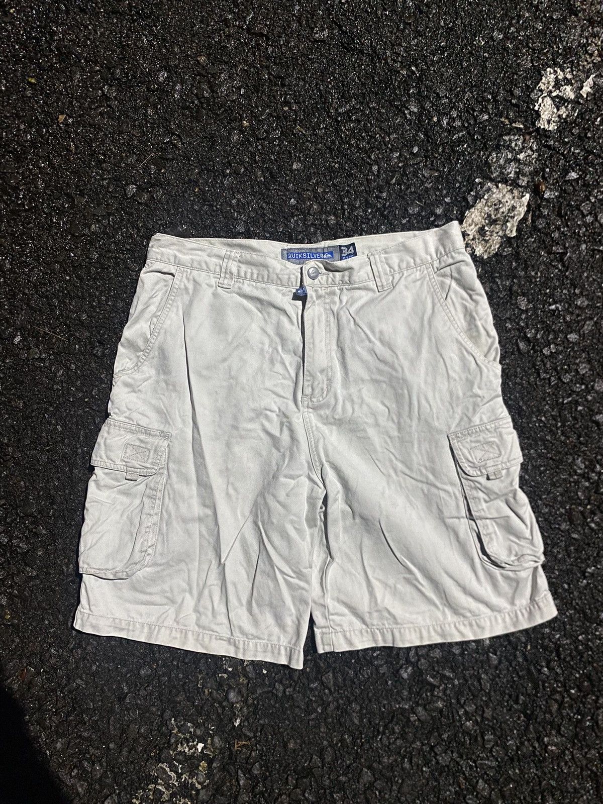 Quiksilver Cargo Jort vintage Size US 34 / EU 50 - 2 Thumbnail
