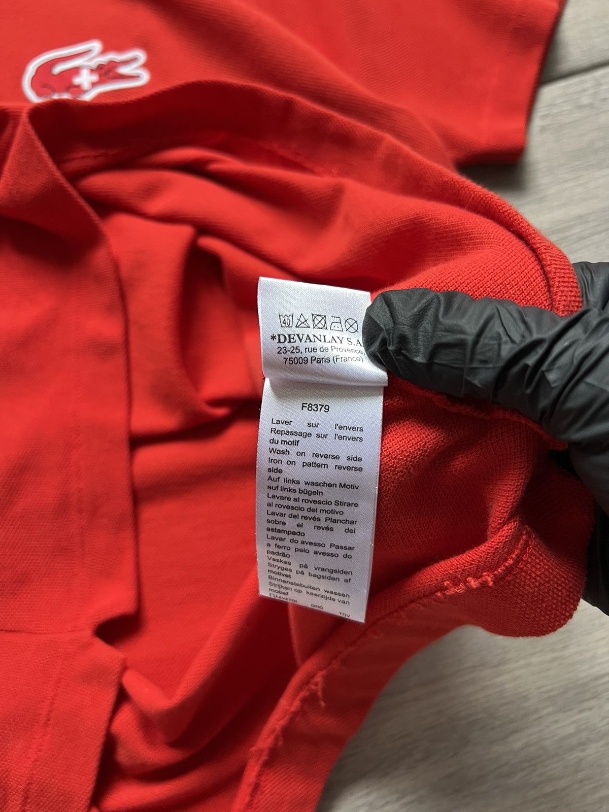 Lacoste 🇨🇭Rare Lacoste Sport SUI Polo Vintage Red Style Chief Keef Size US L / EU 52-54 / 3 - 10 Thumbnail
