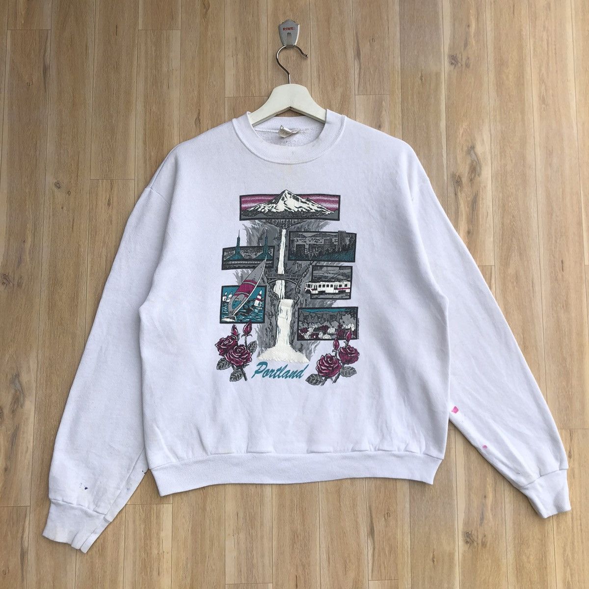 Vintage Vintage Portland City in Oregon Sweatshirt Size US M / EU 48-50 / 2 - 1 Thumbnail
