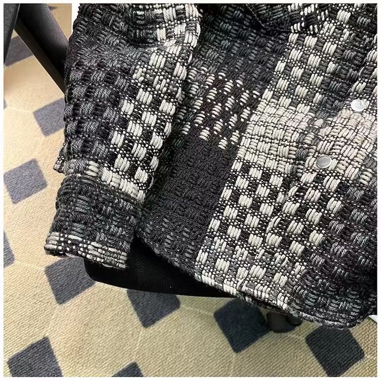 Japanese Brand Casual Plaid Knit Jaet Size US M / EU 48-50 / 2 - 8 Thumbnail