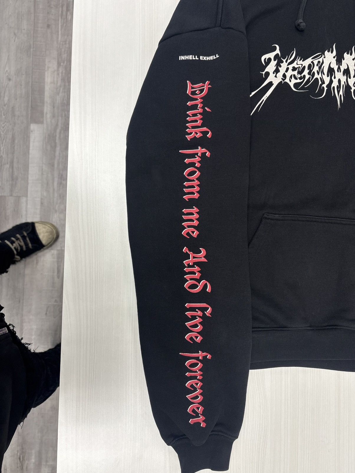 Vetements Vetements TFD Total Fucking Darkness Hoodie Homme XS Size US XS / EU 42 / 0 - 3 Thumbnail