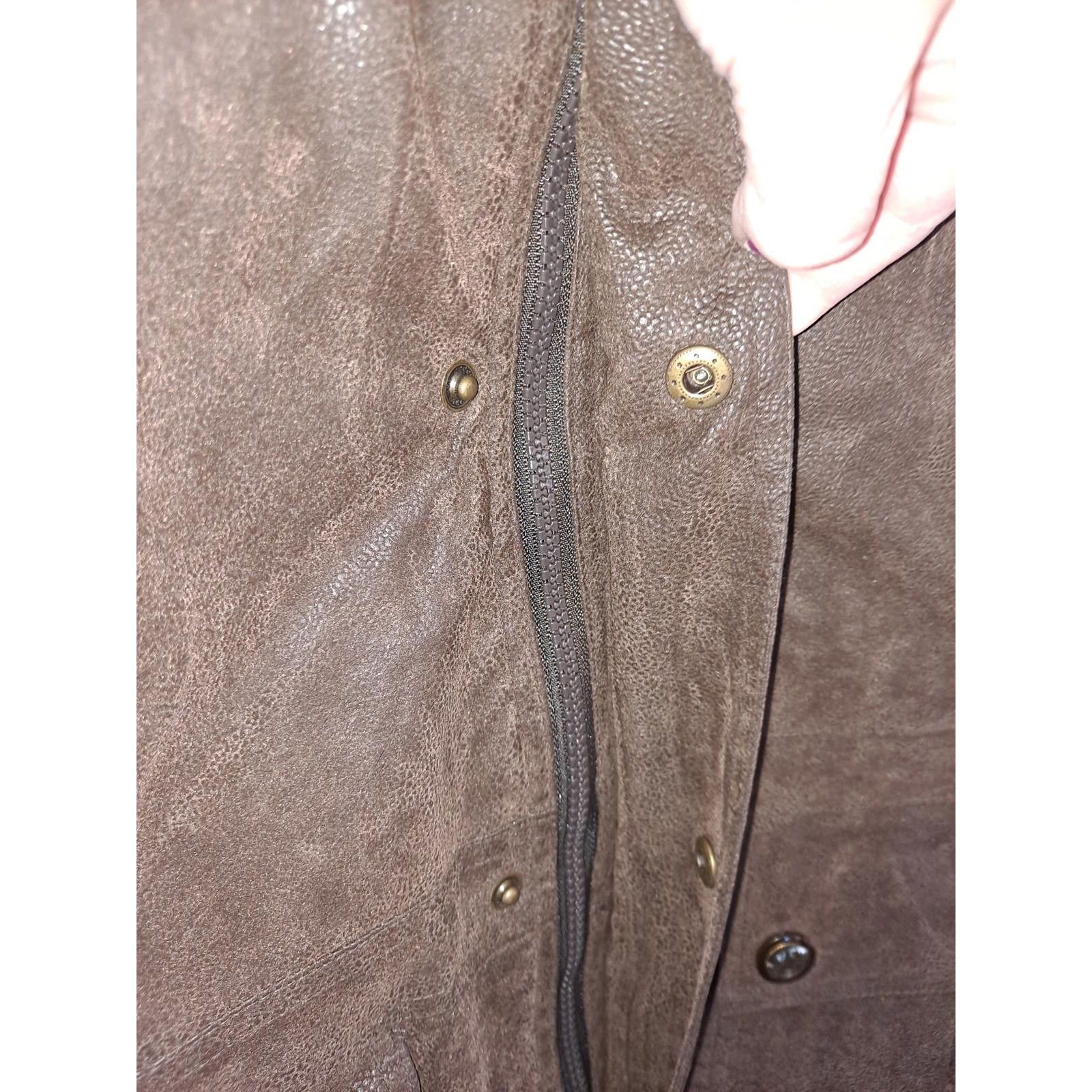 Other Vintage Frozen Assets by Patrician Button Zip Up Fleece Line Size US L / EU 52-54 / 3 - 2 Thumbnail