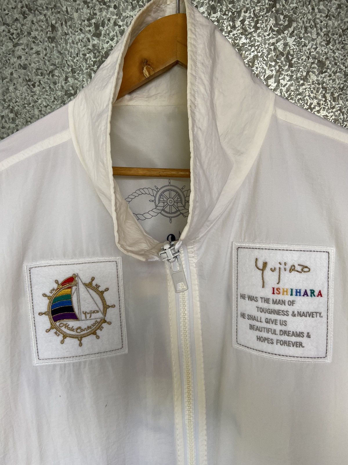 Designer Ishihara Yujiro jacket windbreaker reversible oversized Size US L / EU 52-54 / 3 - 9 Thumbnail