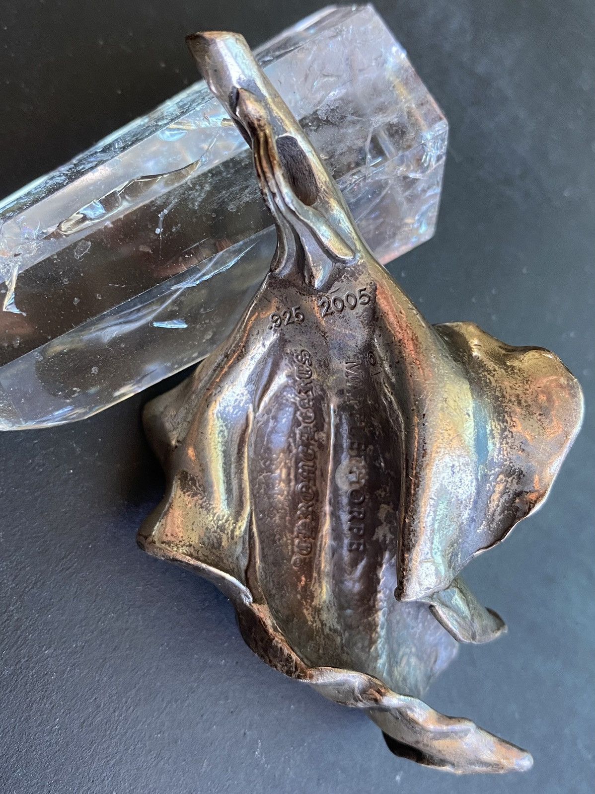Chrome Hearts (2005) CH x Robert Mapplethorpe "Calla Lily" XL Pendant Size ONE SIZE - 9 Thumbnail