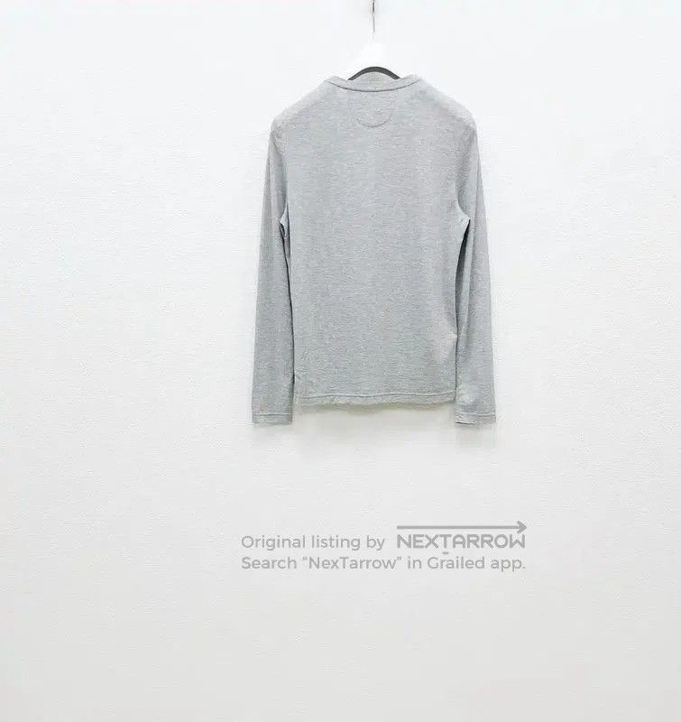 Fendi Fendi Gray Cotton Long Sleeve T-Shirt in XS . Size US XS / EU 42 / 0 - 2 Thumbnail