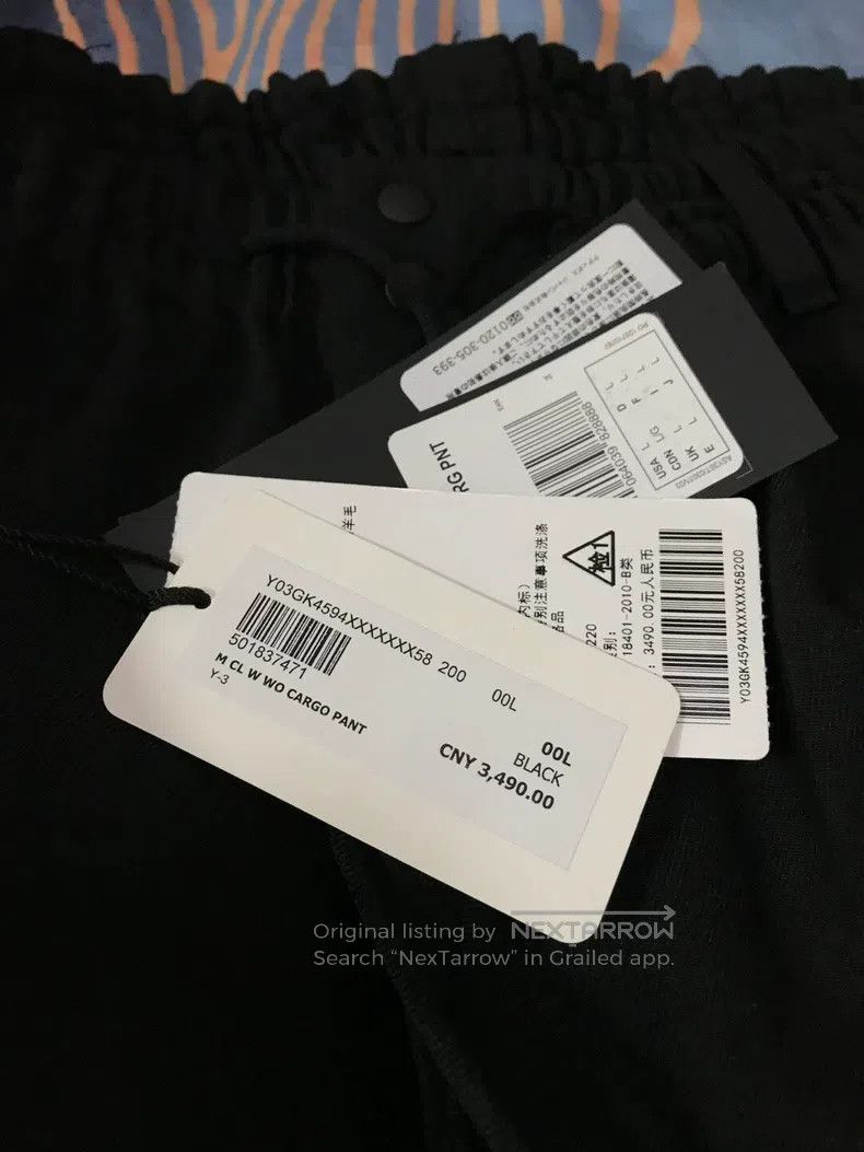 Yohji Yamamoto Yohji Yamamoto size l 20aw cargo pants Size US 28 / EU 44 - 6 Thumbnail