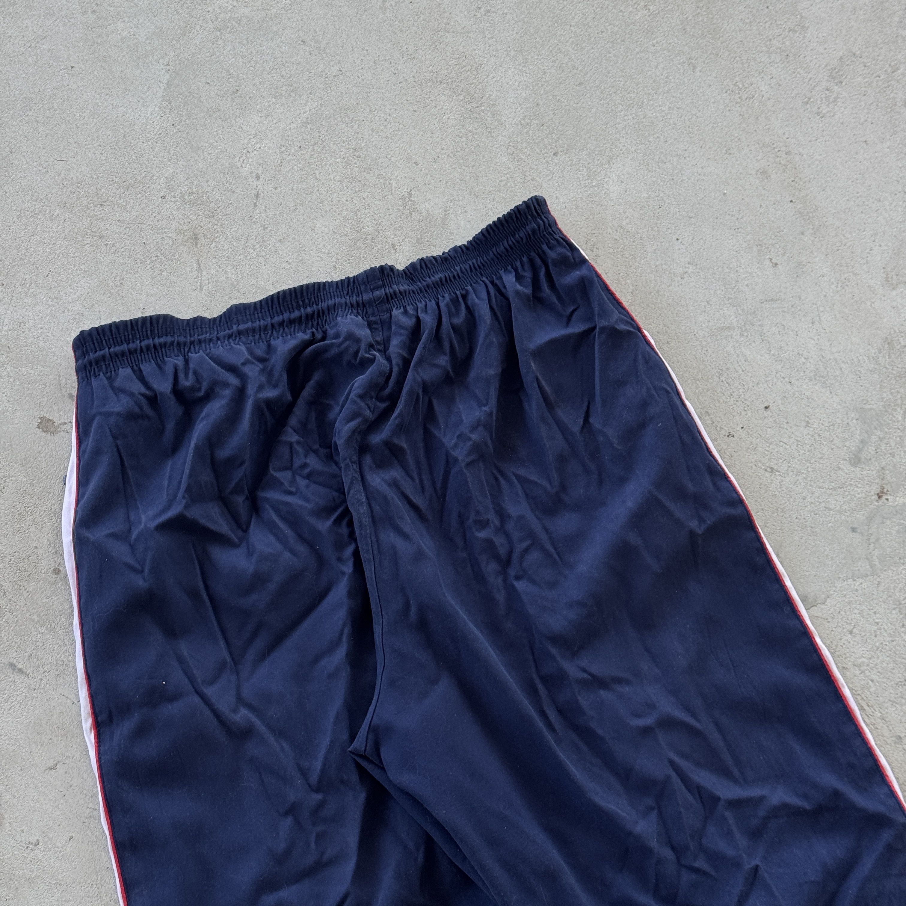 Nike Nike Navy Blue Vintage Track Pants White Red Side Stripe XL Size US 32 / EU 48 - 4 Thumbnail