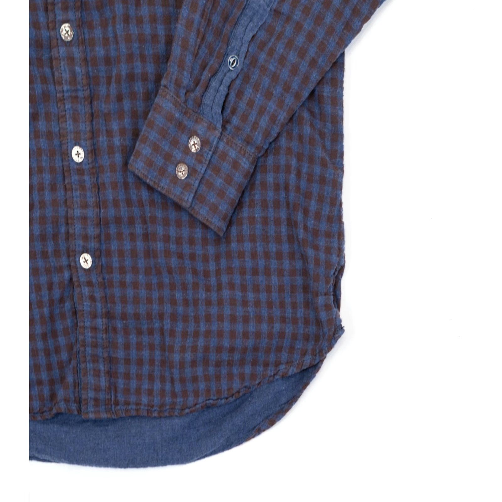 Tommy Bahama VINTAGE Tommy Bahama Island Modern Fit Mens Shirt Red Blue Plaid Long Sleeve Button-Up Shirt Size US M / EU 48-50 / 2 - 6 Thumbnail