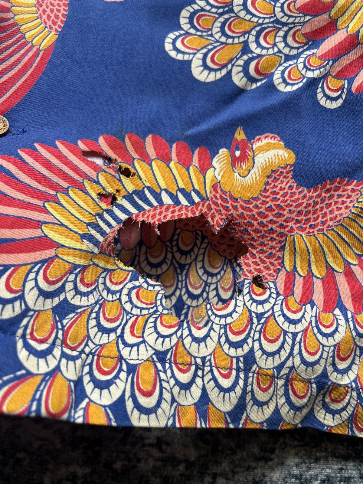 Dogtown Vtg DogTown Skate Japanese Motif Open Colar Hawaiian Shirt Size US L / EU 52-54 / 3 - 10 Thumbnail