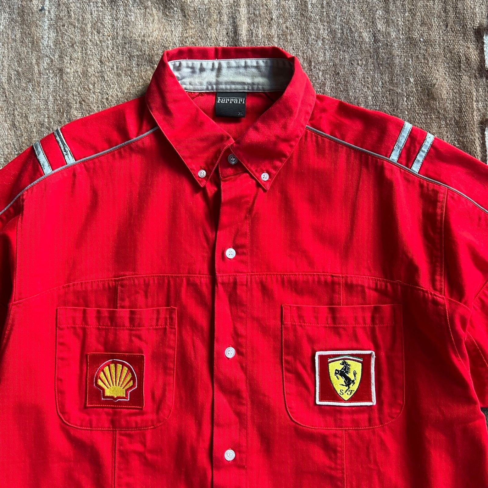 Ferrari Ferrari F1 Team Shell Magneti Marelli Racing Shirt 9501AC Size US XL / EU 56 / 4 - 3 Thumbnail