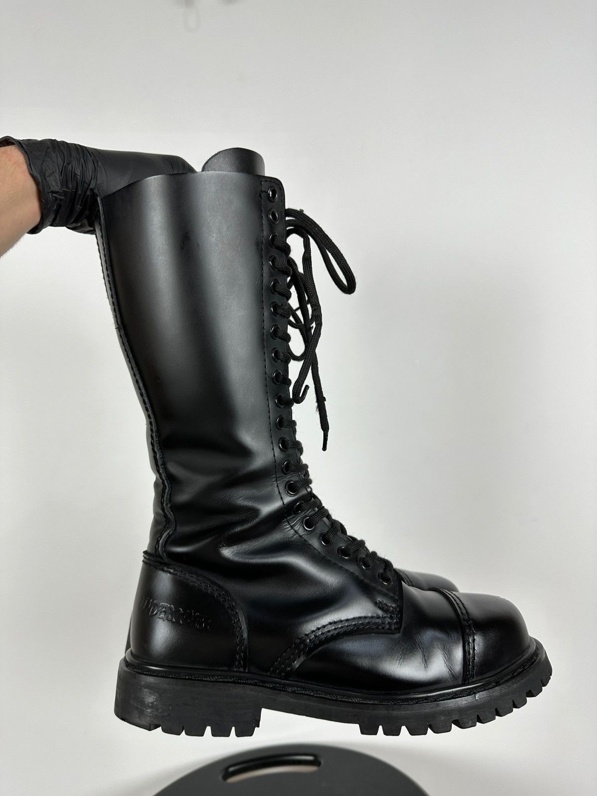 Vintage Vintage Undercover High Leather Steel Toe England Boots Size US 7.5 / EU 40-41 - 11 Thumbnail